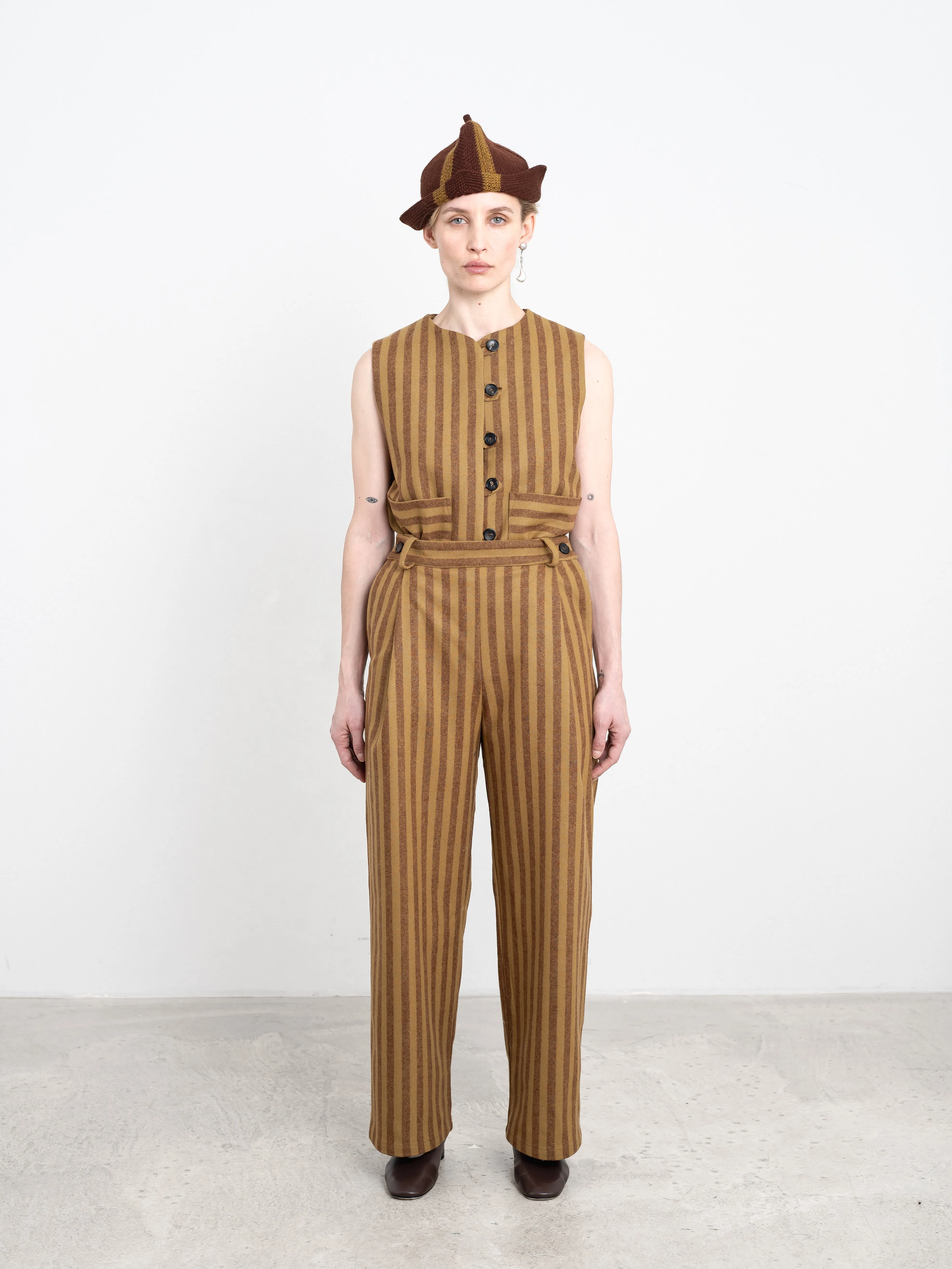 Cawley | Georgia Trouser - Goldfinch sold by Folk
