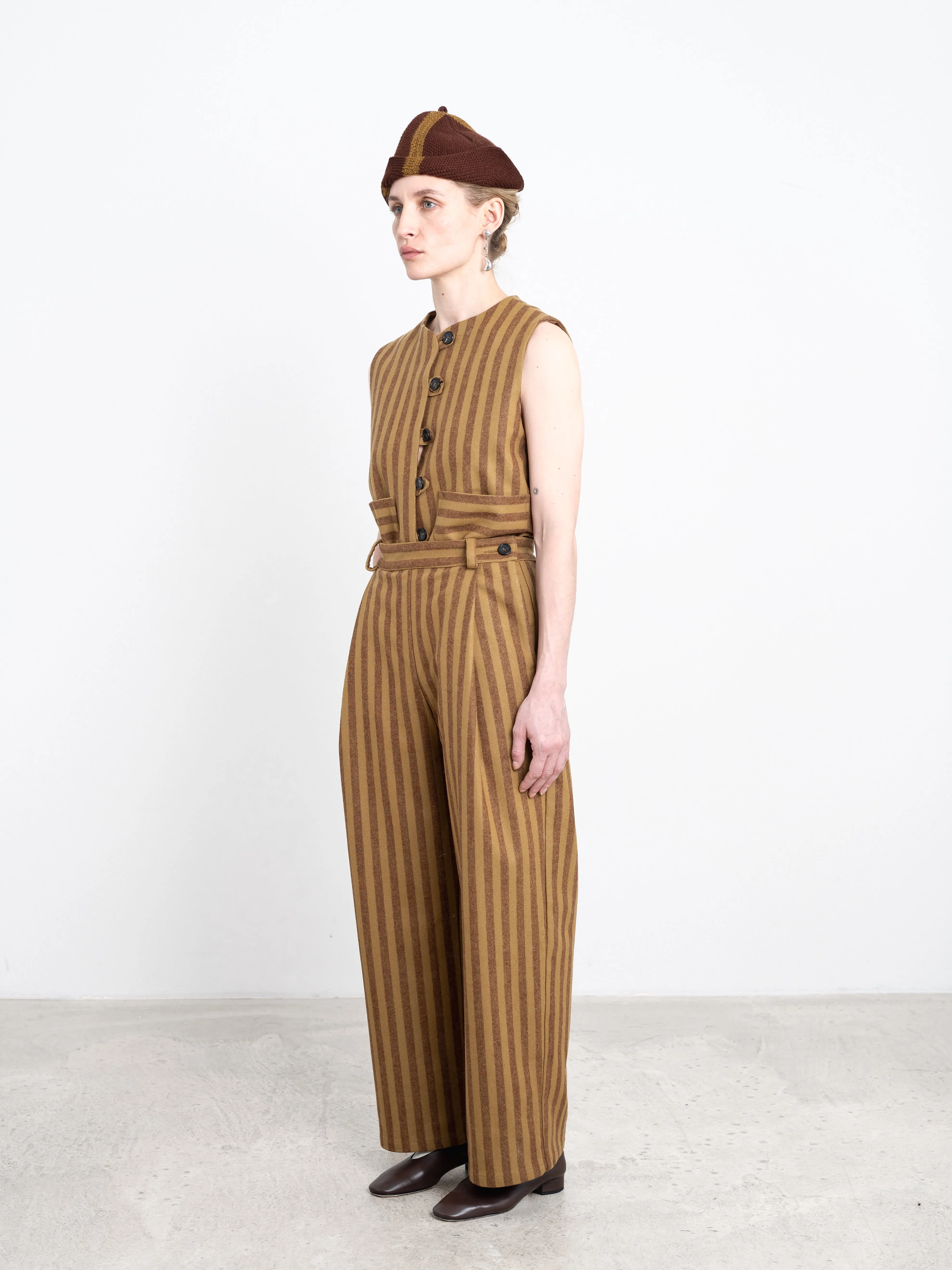 Cawley | Georgia Trouser - Goldfinch sold by Folk product image thumbnail 2