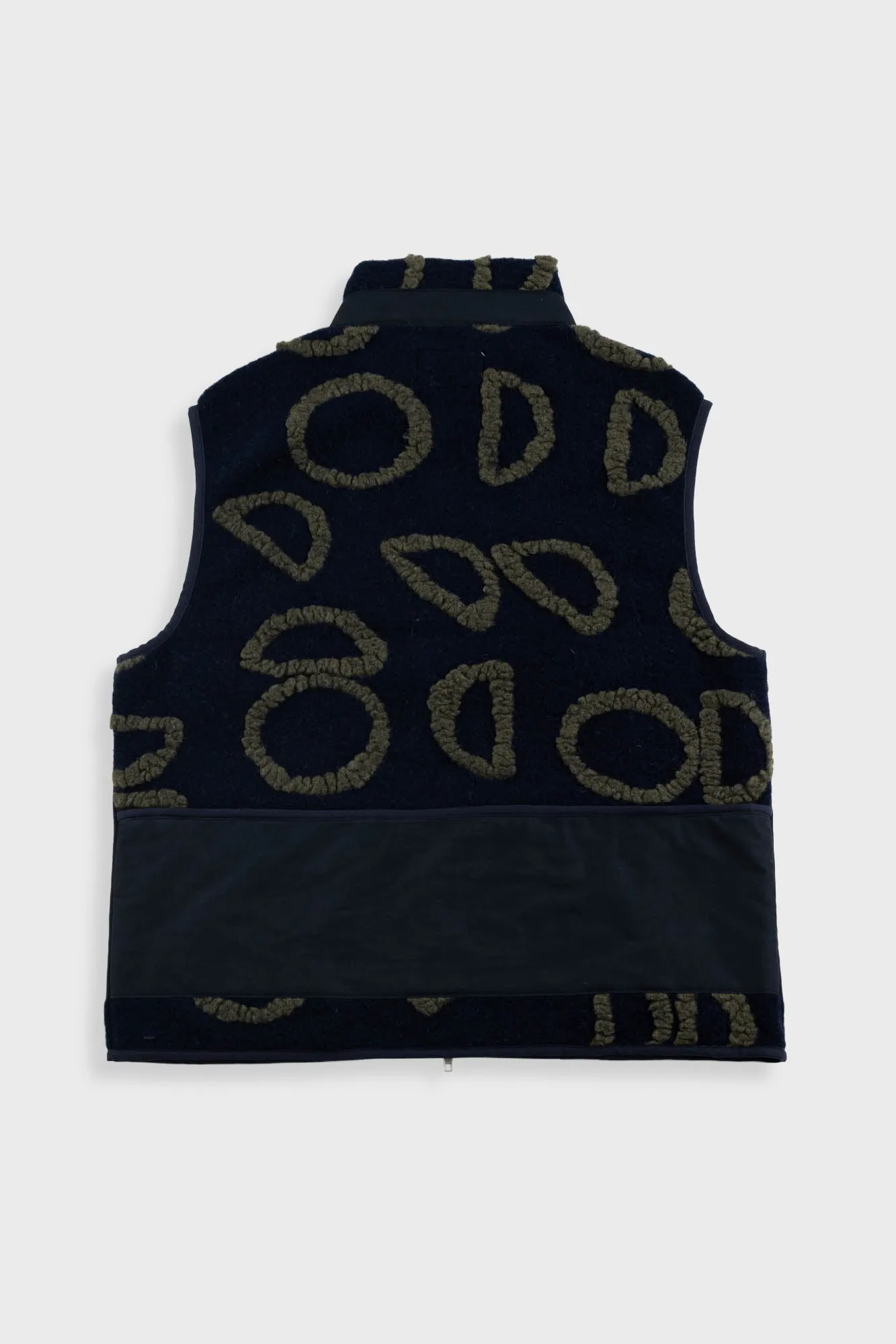 Signal Gilet - Navy Circle Jacquard sold by Folk product image thumbnail 3