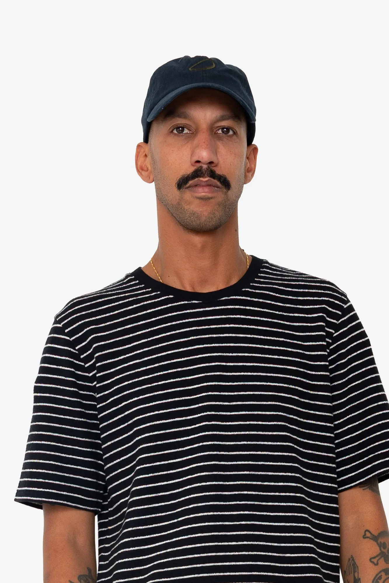 Herringbone Cap - Navy sold by Folk product image thumbnail 2