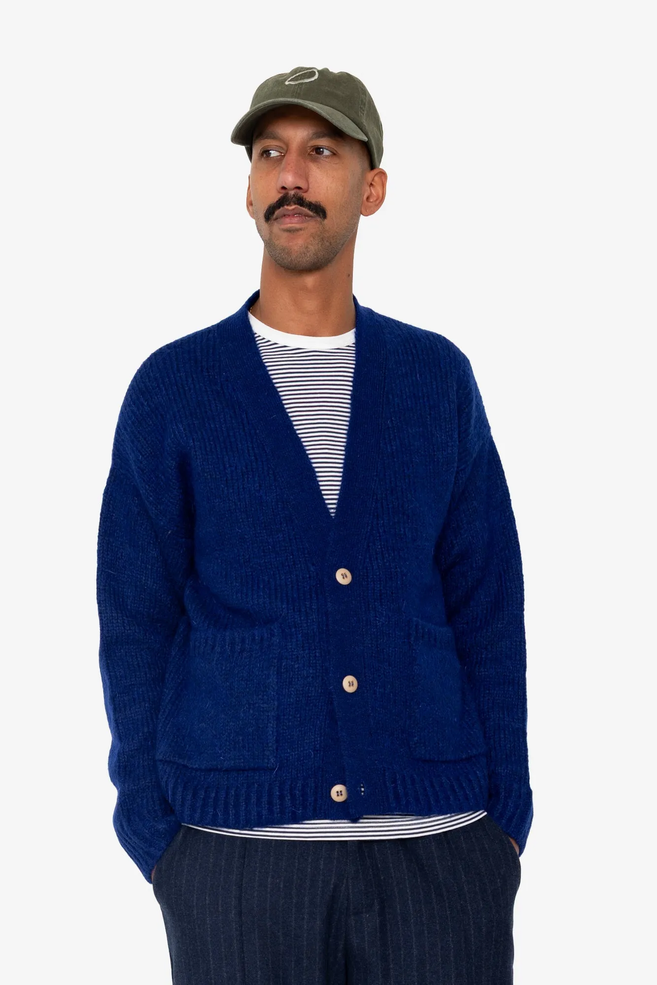 Herringbone Cap - Sage Mix sold by Folk product image thumbnail 3