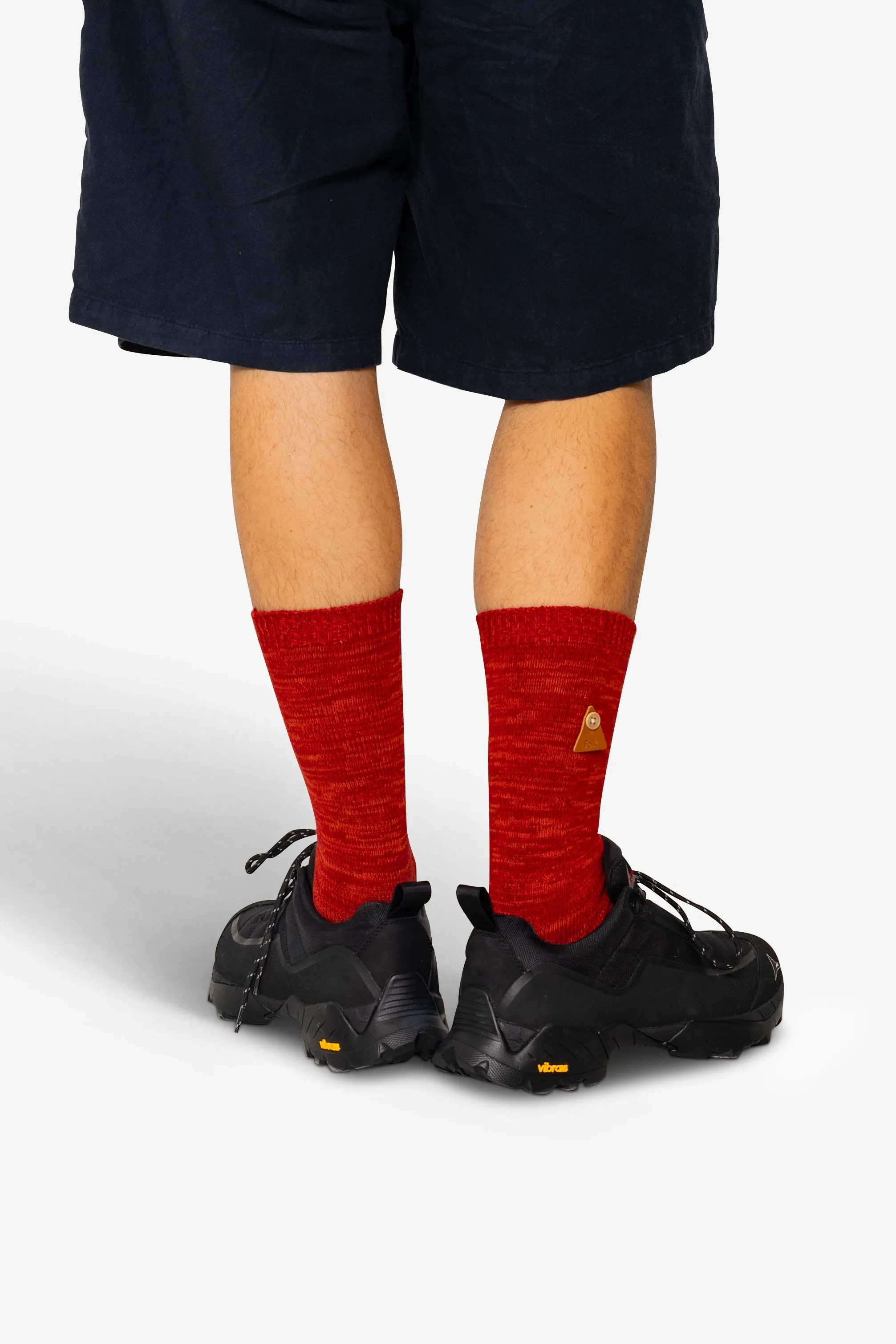 Melange Socks - Crimson Mix sold by Folk product image thumbnail 4