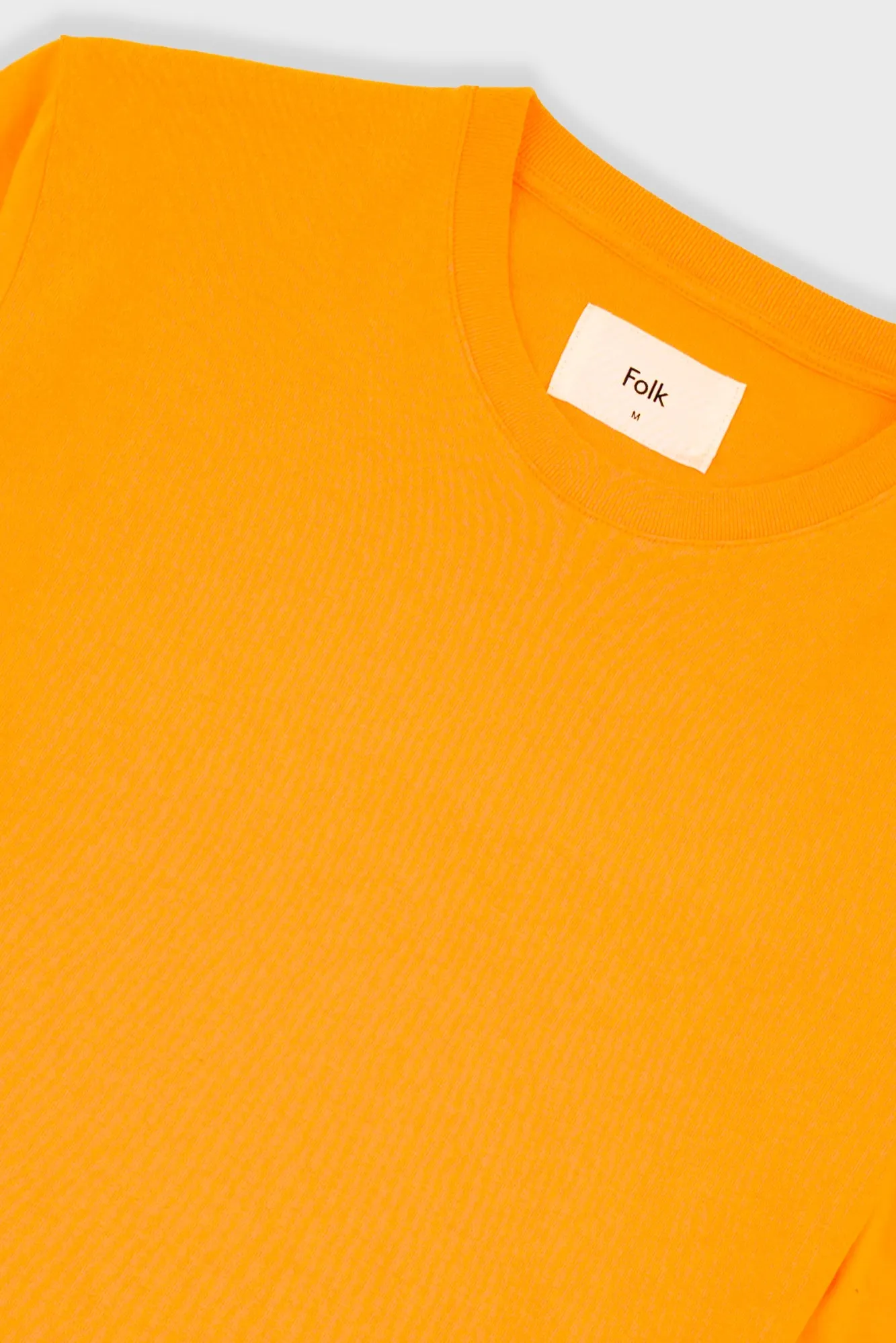 Contrast Sleeve T-Shirt - Pumpkin sold by Folk product image thumbnail 5