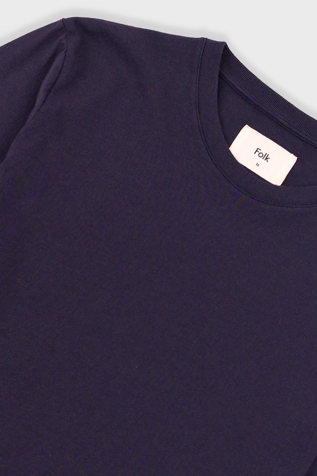 Contrast Sleeve T-Shirt - Soft Black sold by Folk product image thumbnail 5