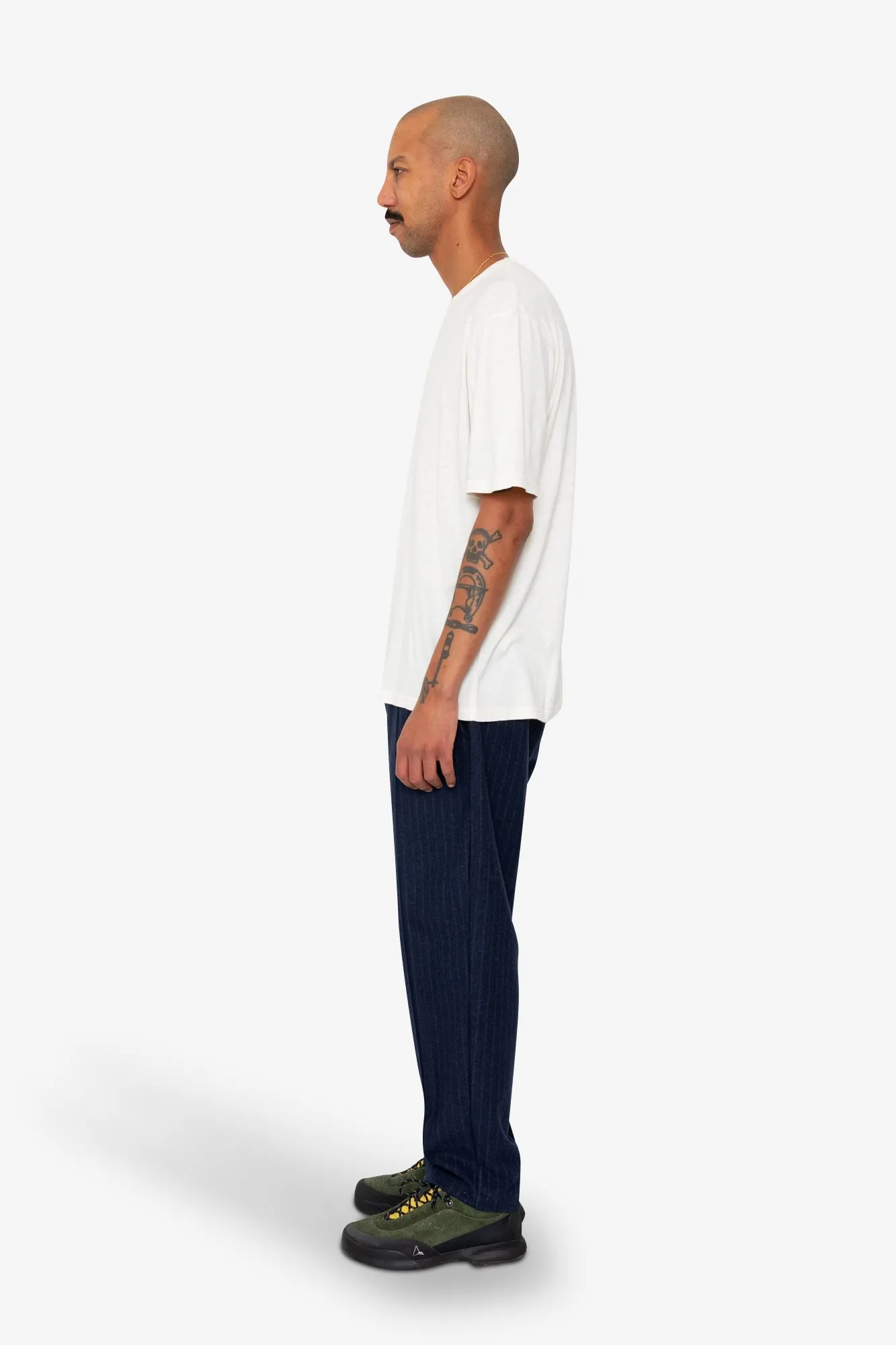 Relaxed Assembly T-Shirt - Ecru Nep sold by Folk product image thumbnail 4