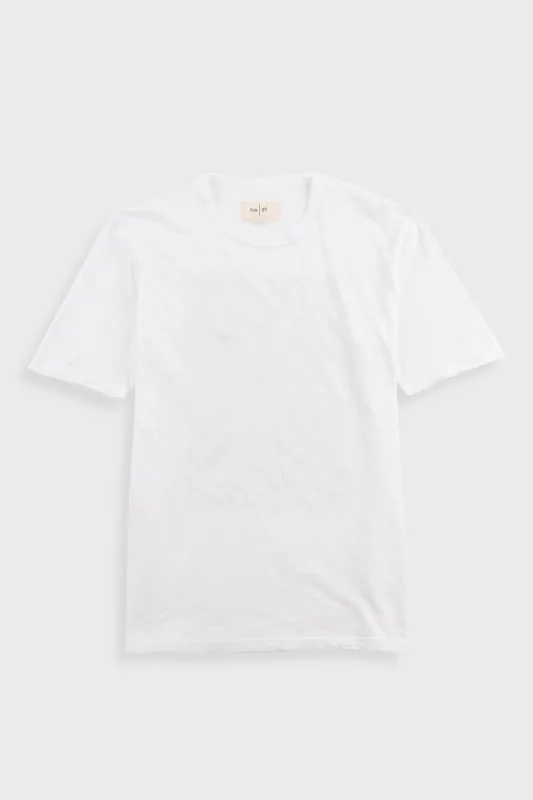 Contrast Sleeve T-Shirt - Seagull Stripe sold by Folk