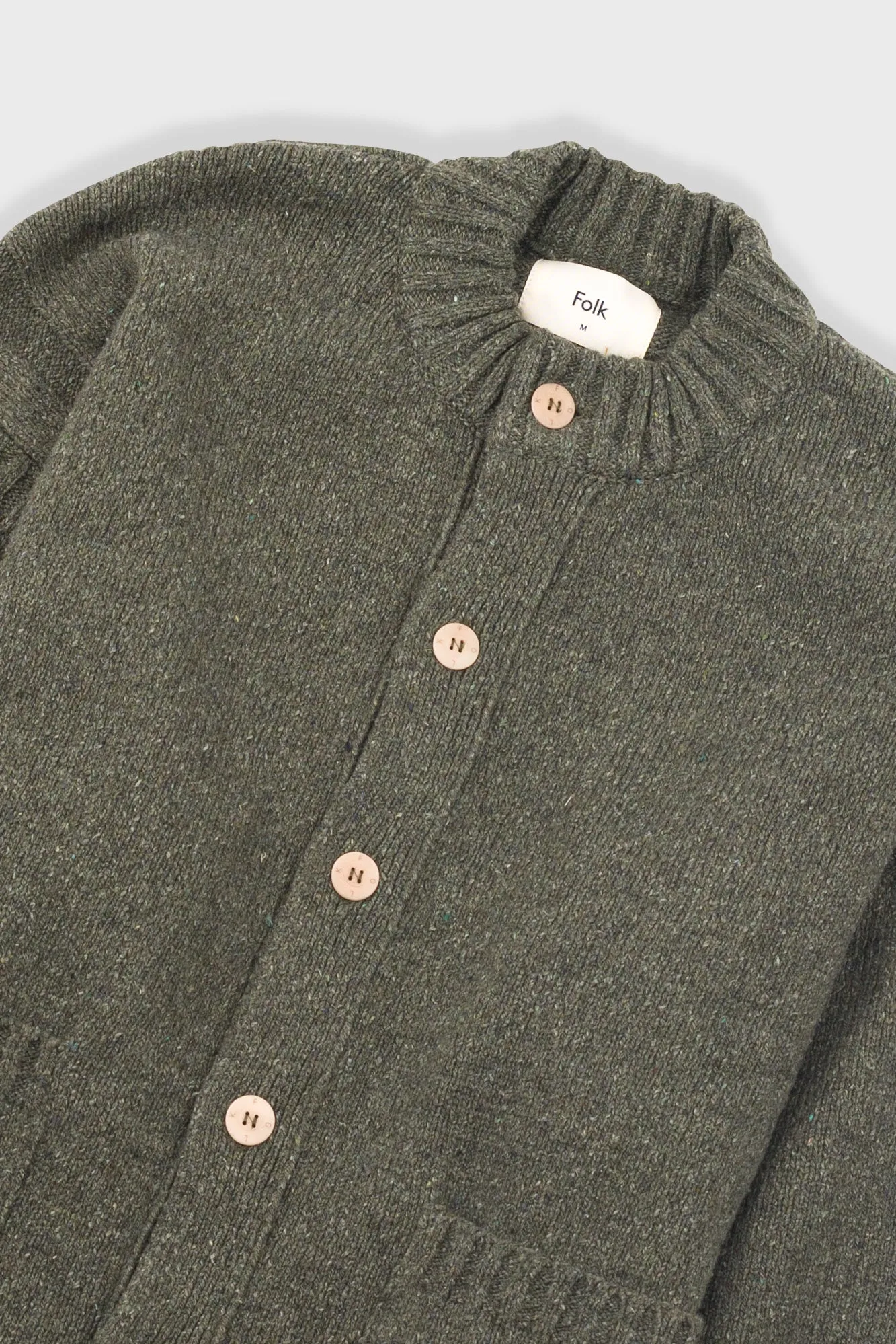 Knitted Jacket - Olive sold by Folk product image thumbnail 4