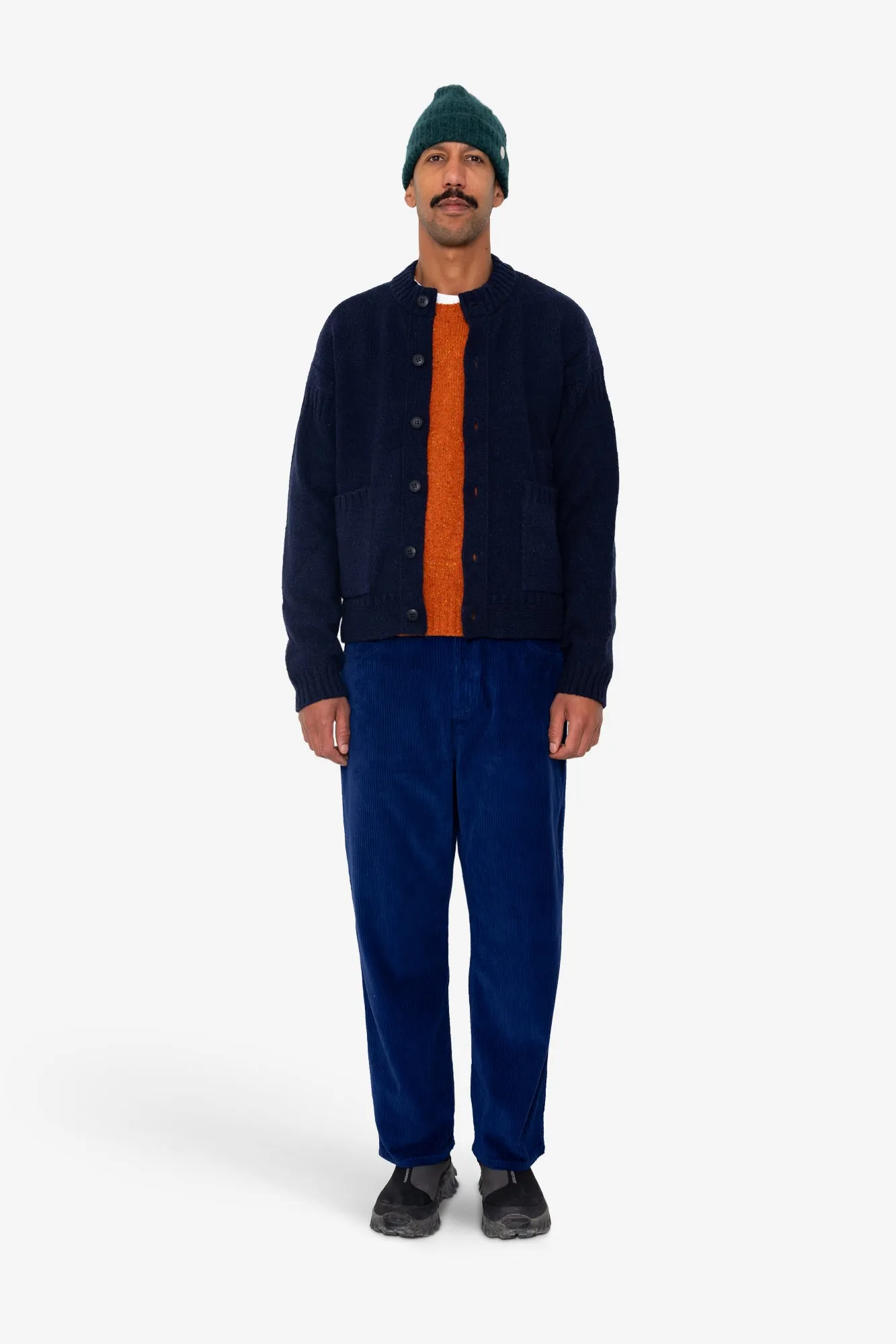 Knitted Jacket - Navy sold by Folk product image thumbnail 2