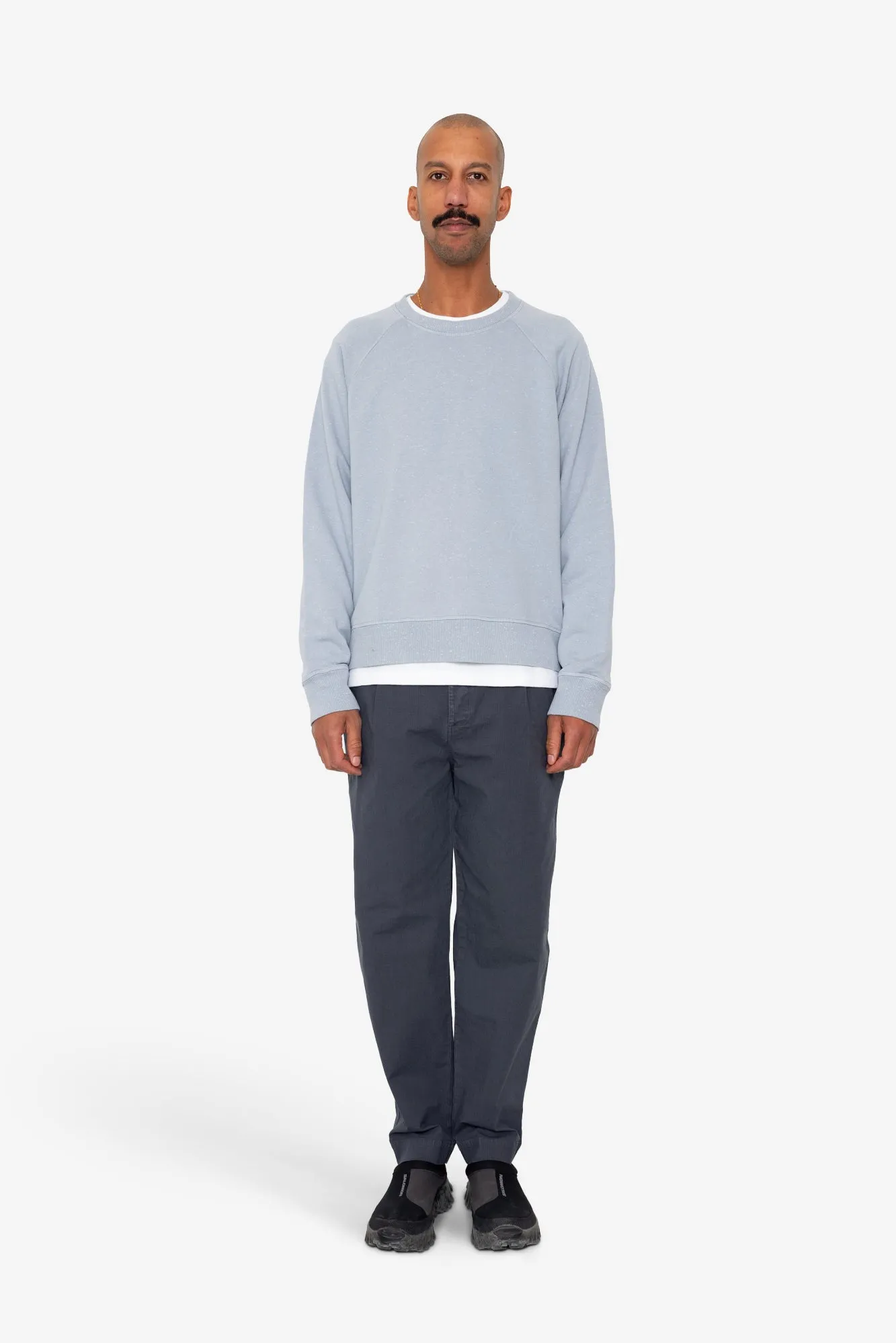 Engineered Raglan Sweat - Soft Blue sold by Folk product image thumbnail 2