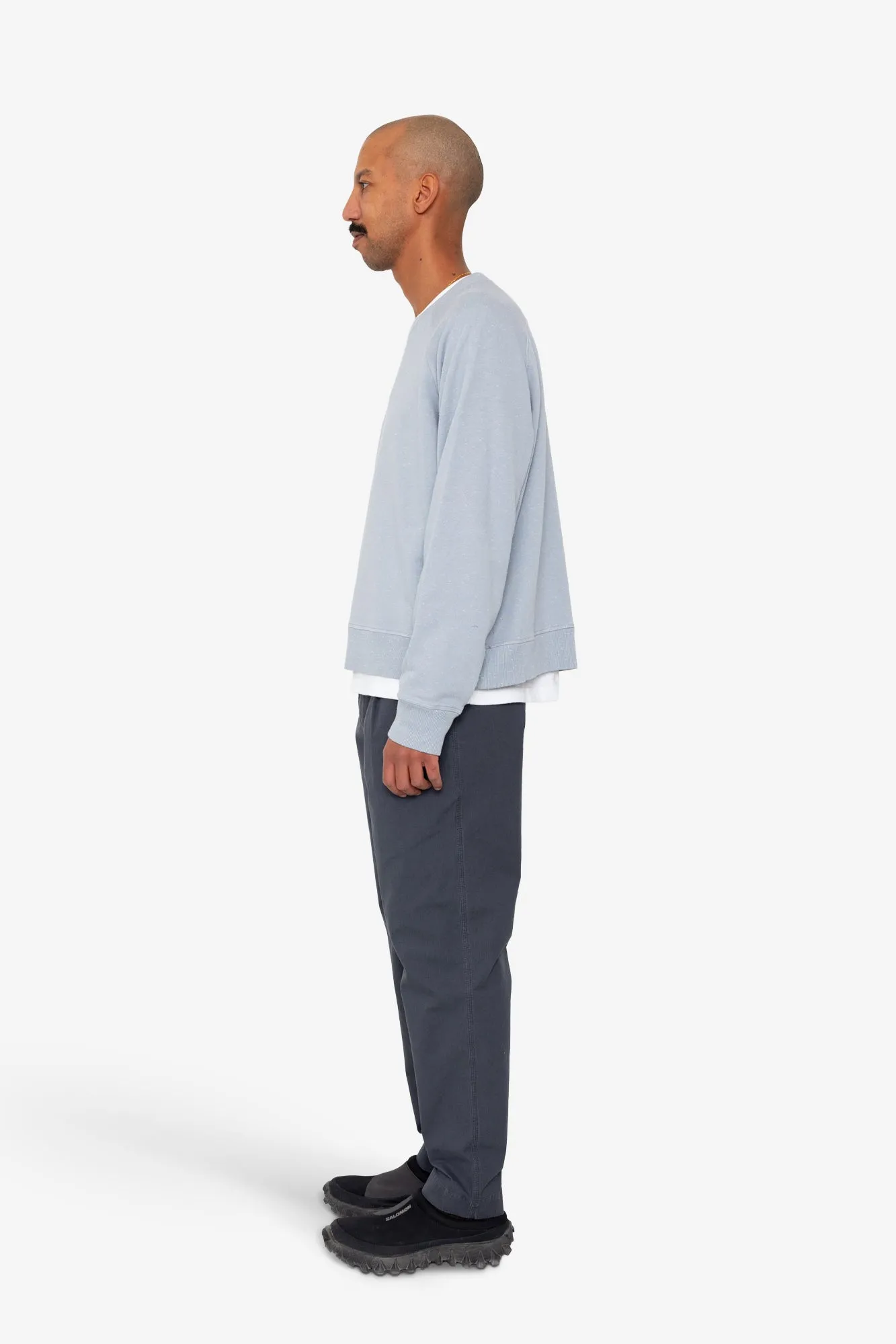 Engineered Raglan Sweat - Soft Blue sold by Folk product image thumbnail 4