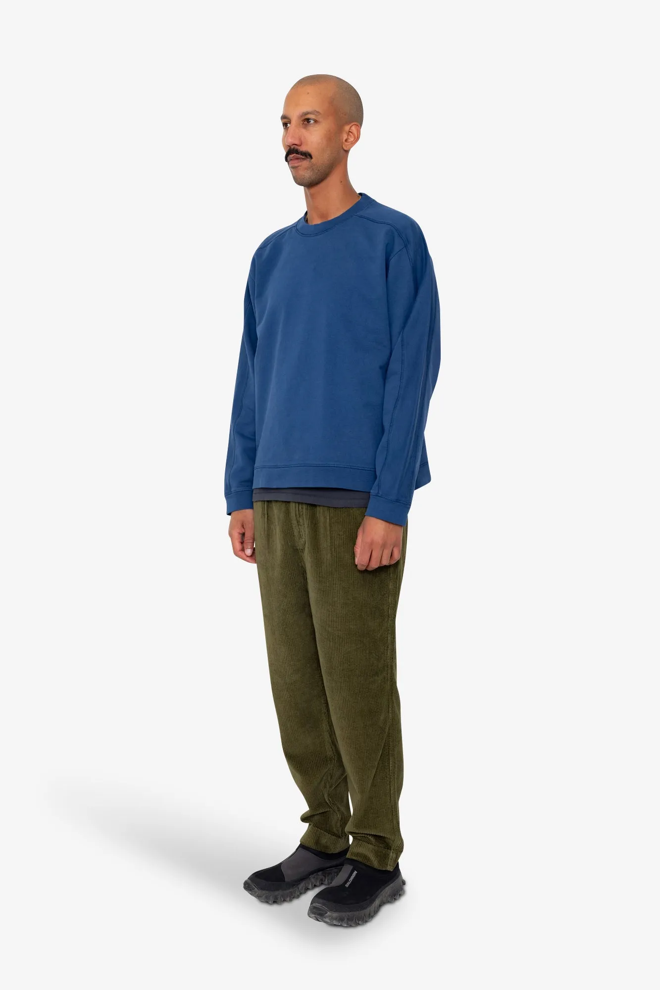 Prism Sweat - Mid Navy sold by Folk product image thumbnail 3