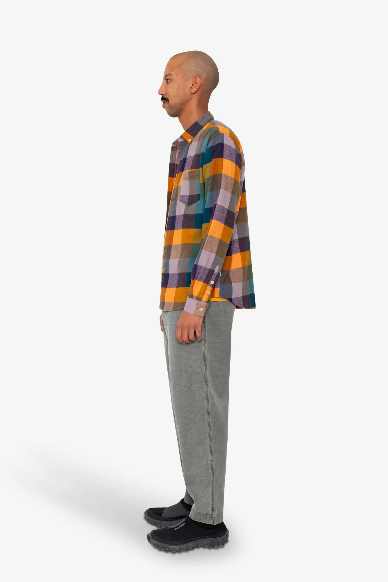 Relaxed Fit Shirt - Pumpkin Mix sold by Folk product image thumbnail 4