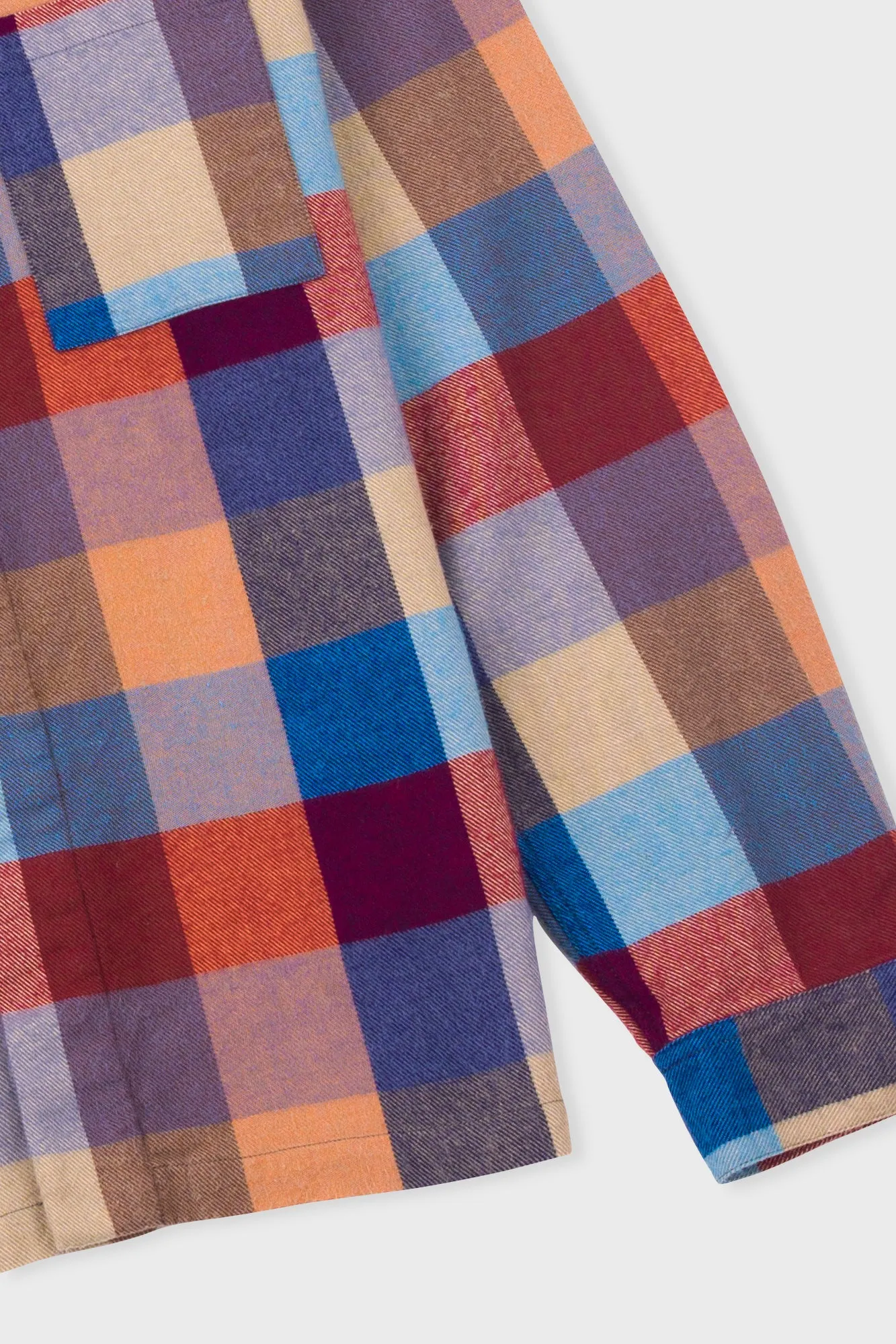 Patch Shirt - Crimson Blue Mix sold by Folk product image thumbnail 5