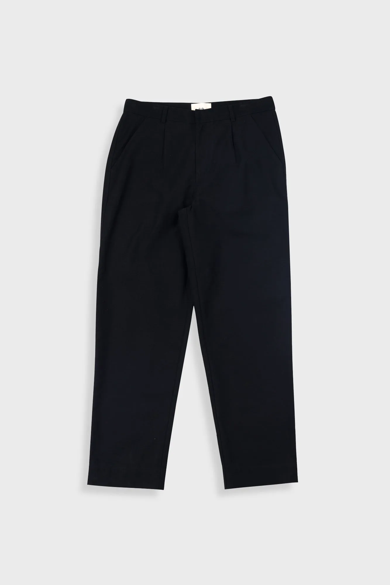 Signal Pant - Black Slub sold by Folk