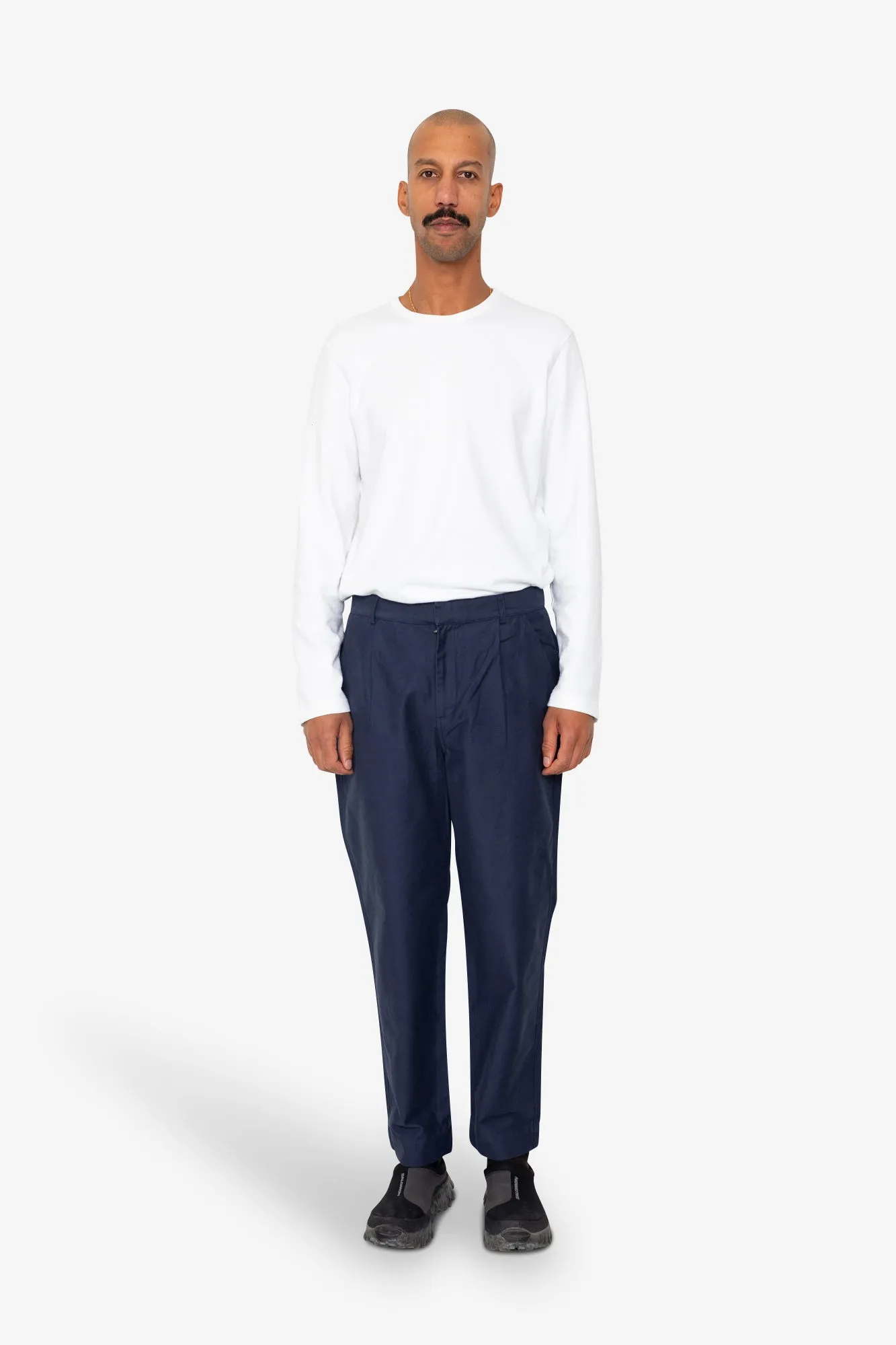 Signal Pant - Soft Blue Slub sold by Folk product image thumbnail 2