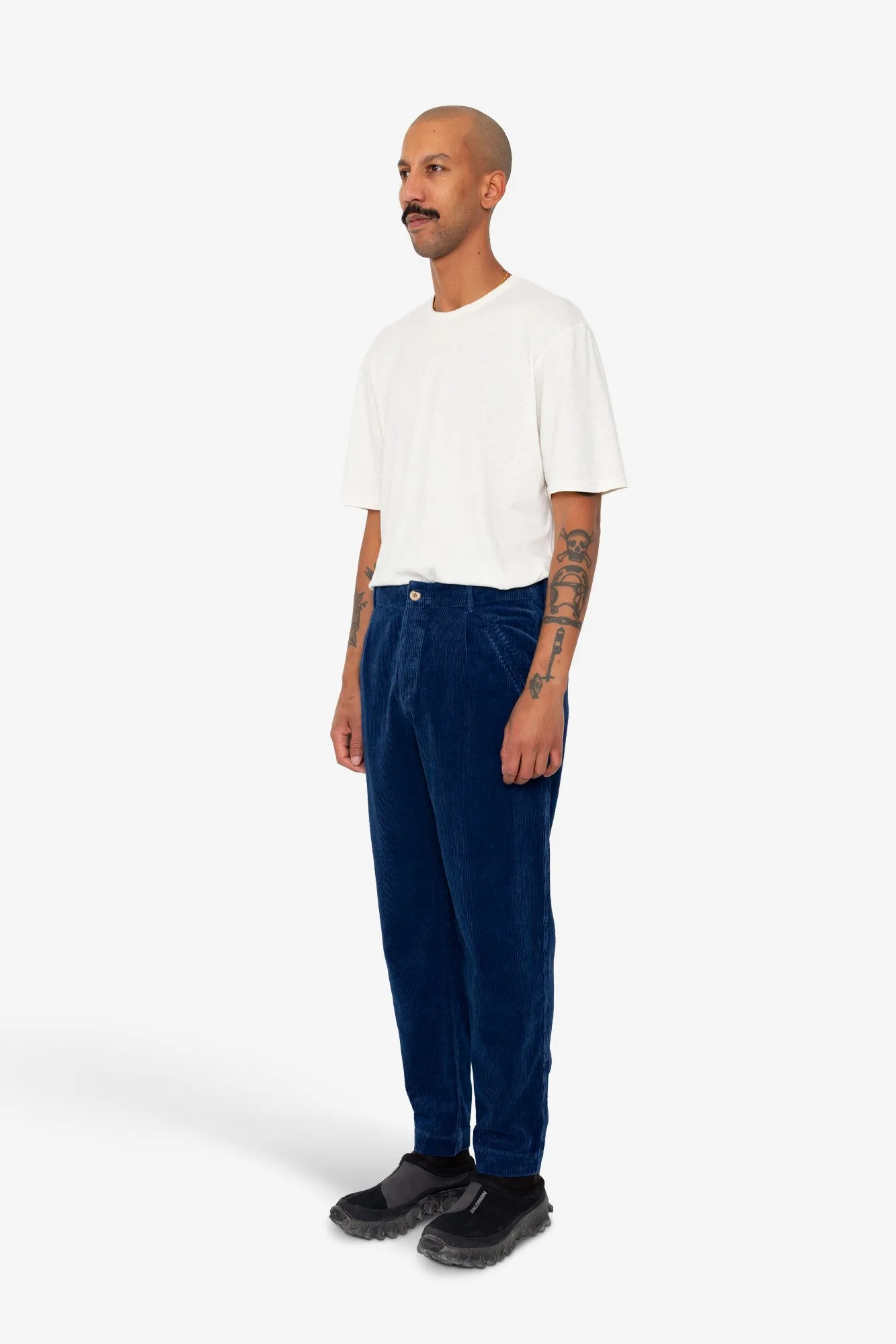 Assembly Pant - Washed Indigo Cord sold by Folk product image thumbnail 3