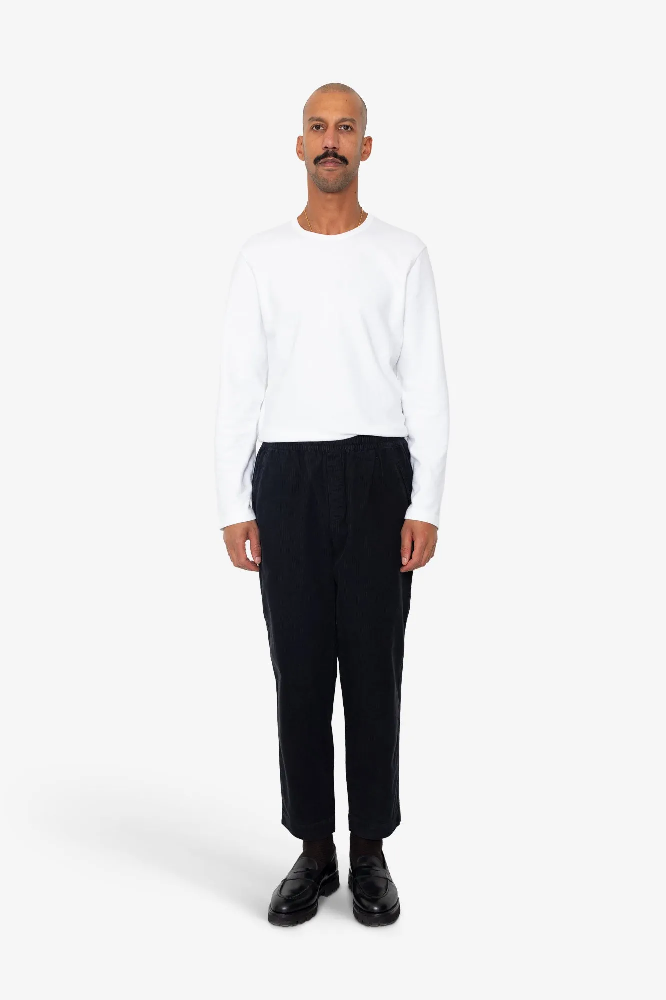Drawcord Assembly Pant - Black Cord sold by Folk product image thumbnail 2