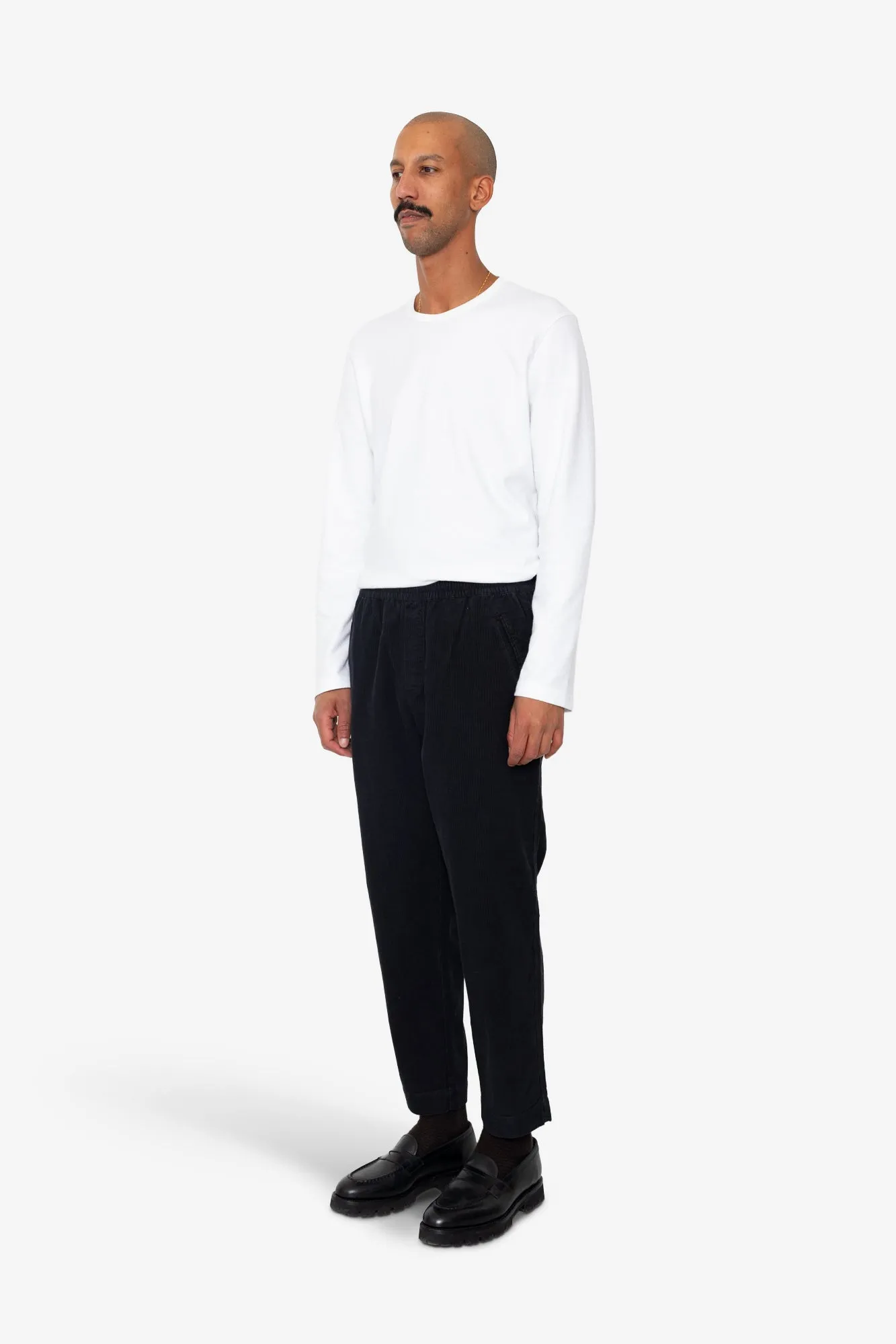 Drawcord Assembly Pant - Black Cord sold by Folk product image thumbnail 3