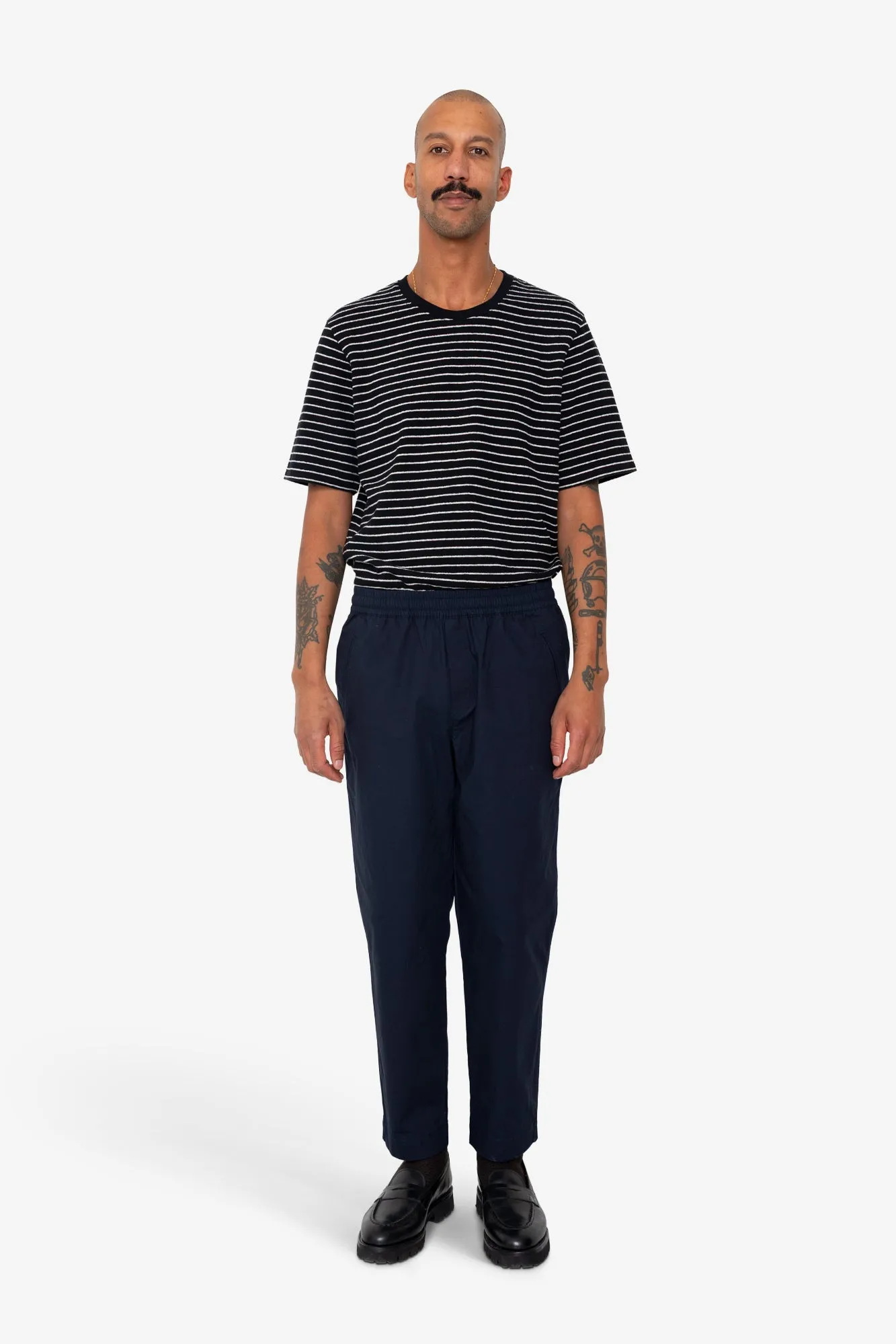 Drawcord Assembly Pant - Navy Ripstop sold by Folk product image thumbnail 2