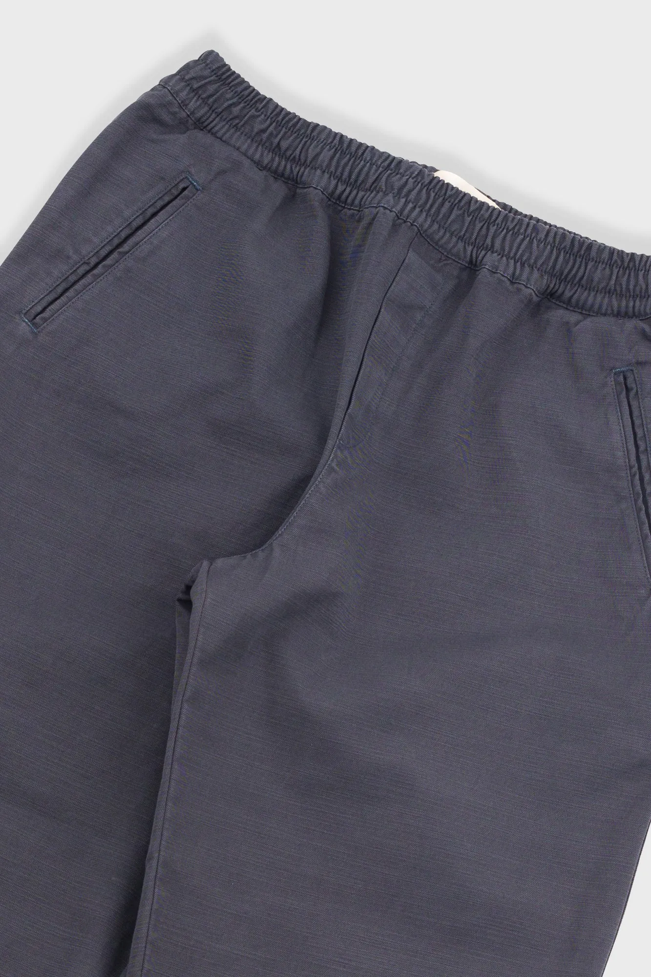 Drawcord Assembly Pant - Soft Black Slub sold by Folk product image thumbnail 5