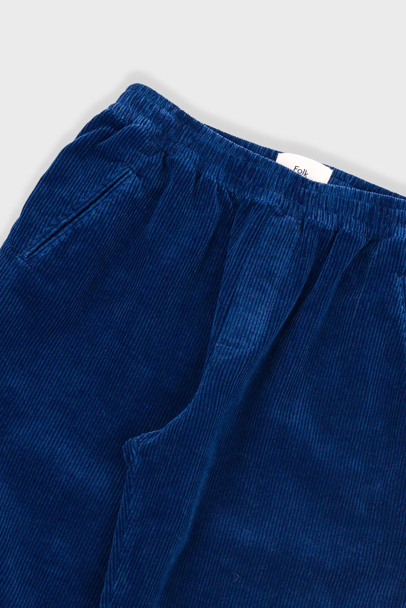 Drawcord Assembly Pant - Washed Indigo Cord sold by Folk product image thumbnail 5