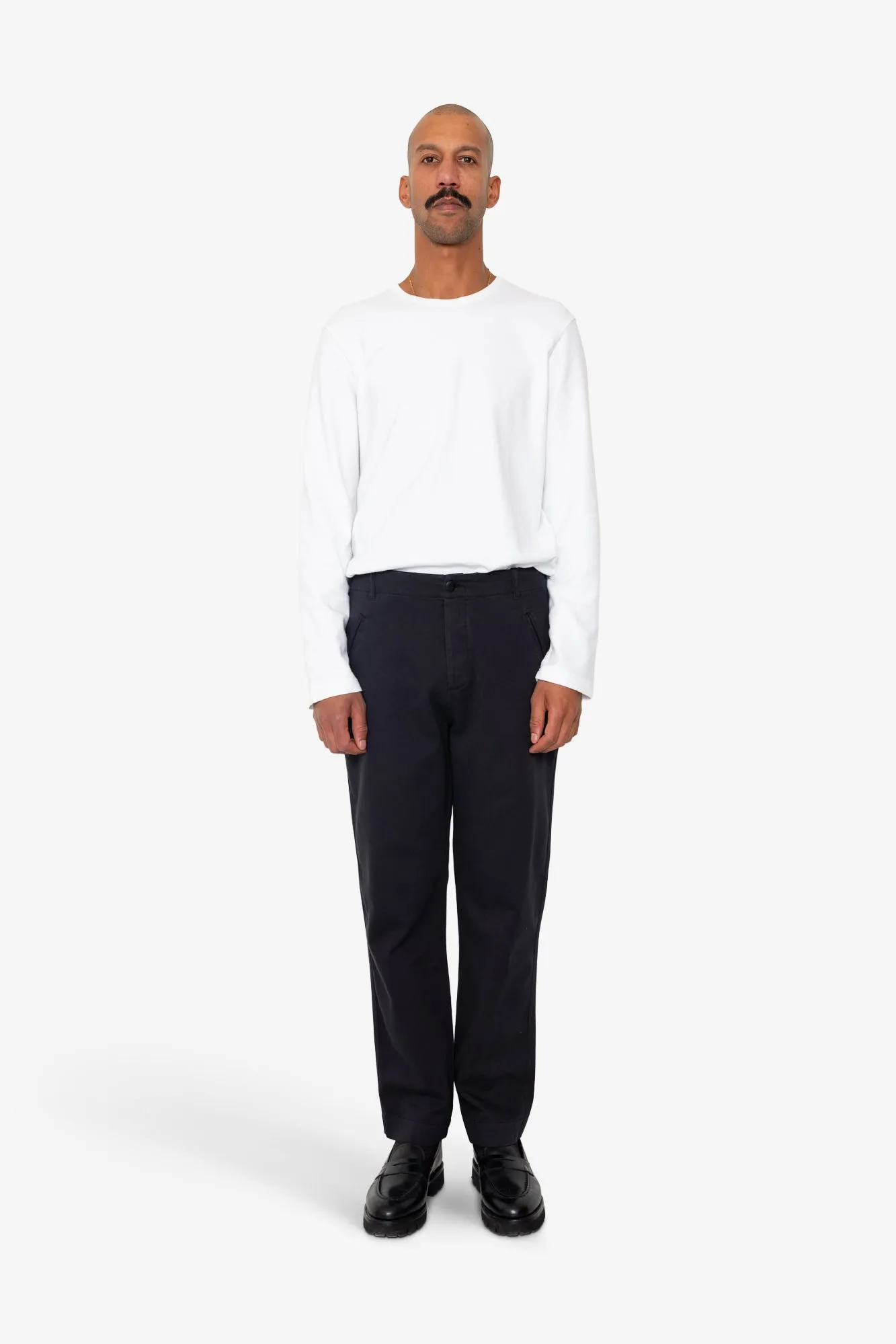 Lean Assembly Pant - Soft Black Brushed Twill sold by Folk product image thumbnail 2