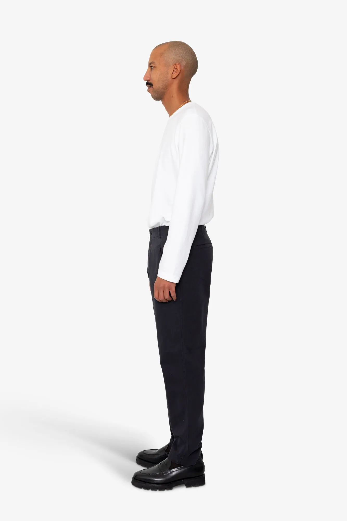 Lean Assembly Pant - Soft Black Brushed Twill sold by Folk product image thumbnail 4