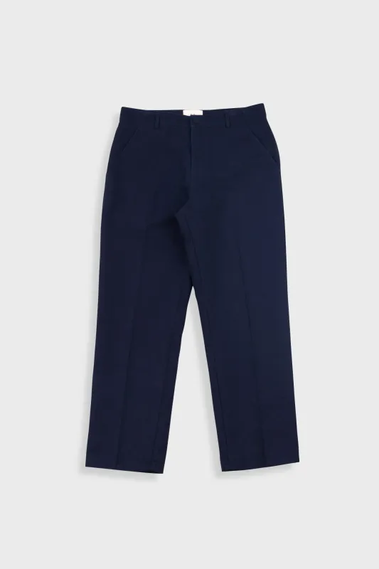 Slim Leg Pant - Navy sold by Folk