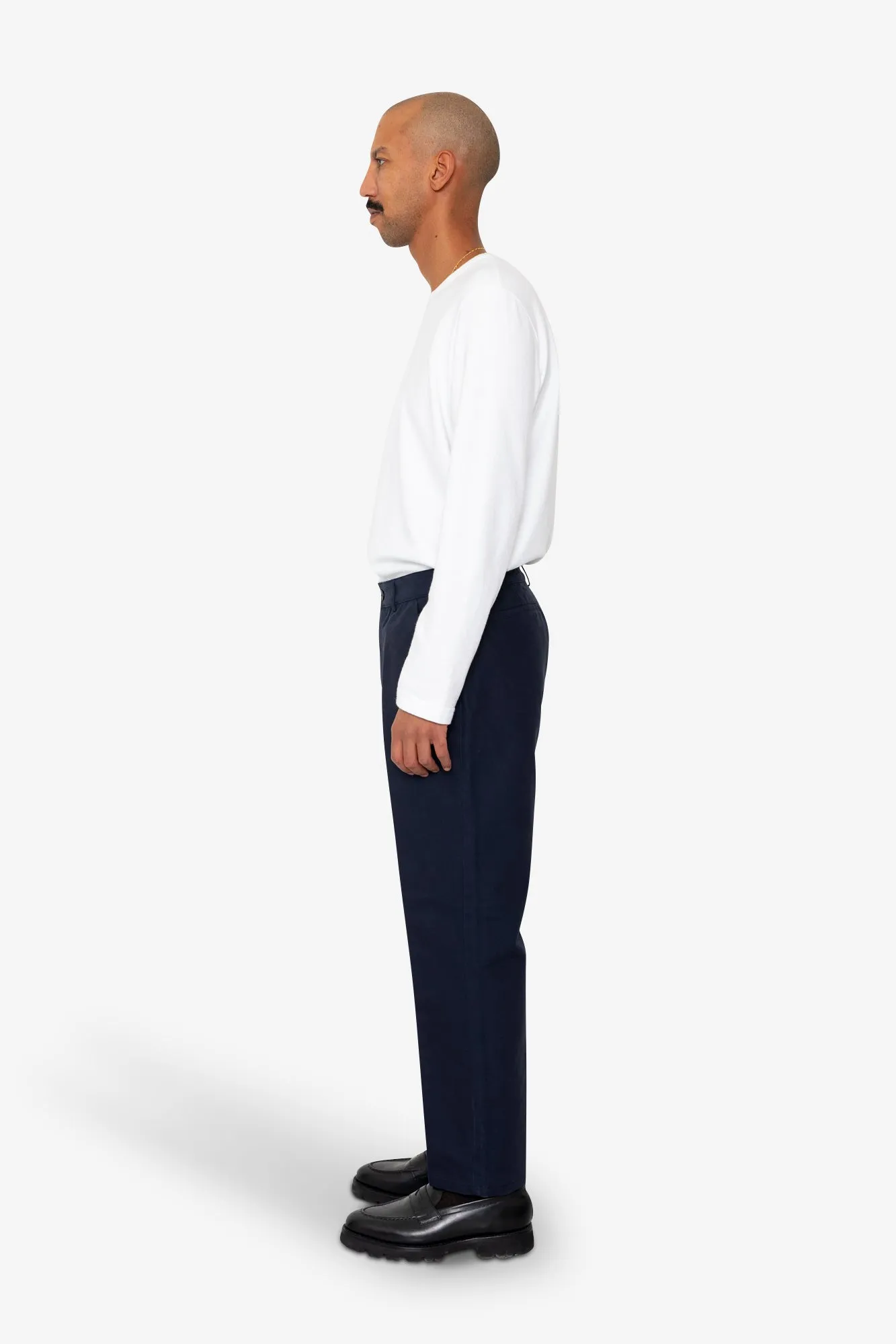Slim Leg Pant - Navy sold by Folk product image thumbnail 4