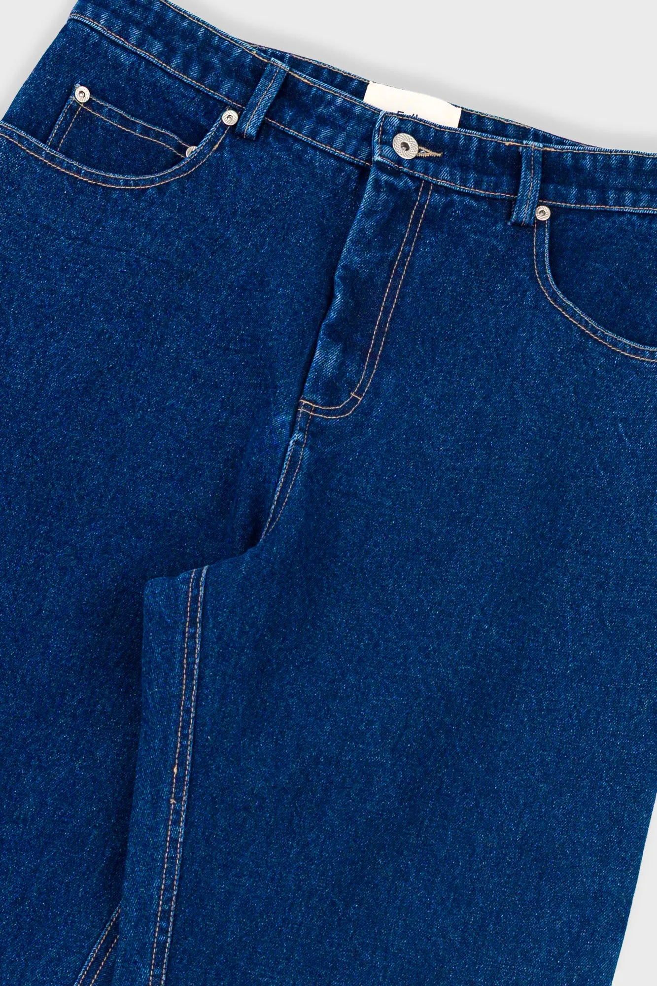 Barrel Leg Trouser - Deep Denim sold by Folk product image thumbnail 5