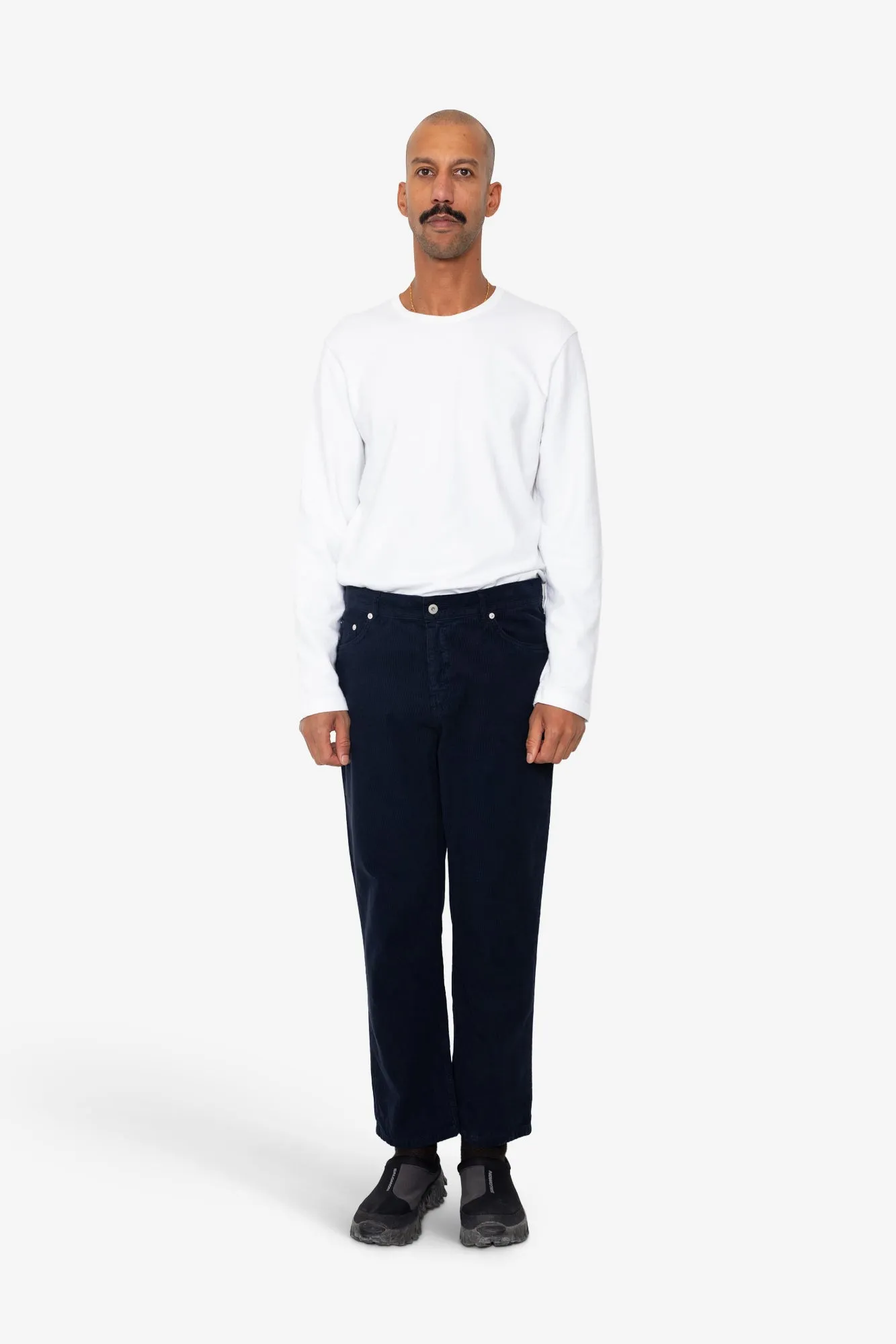 5 Pocket Trouser - Navy Cord sold by Folk product image thumbnail 2