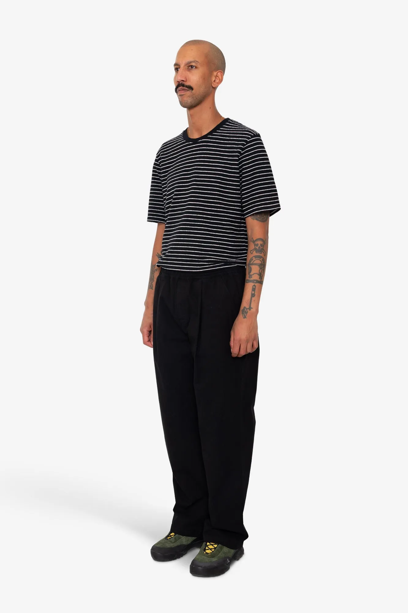 Drawcord Loose Trouser - Black Ripstop sold by Folk product image thumbnail 3
