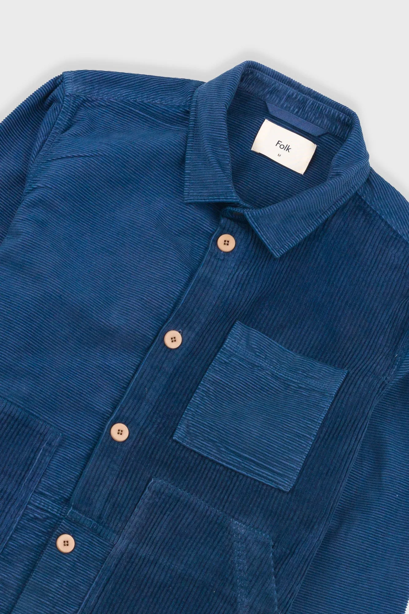 Assembly Worker Jacket - Soft Blue Cord Mix sold by Folk product image thumbnail 5