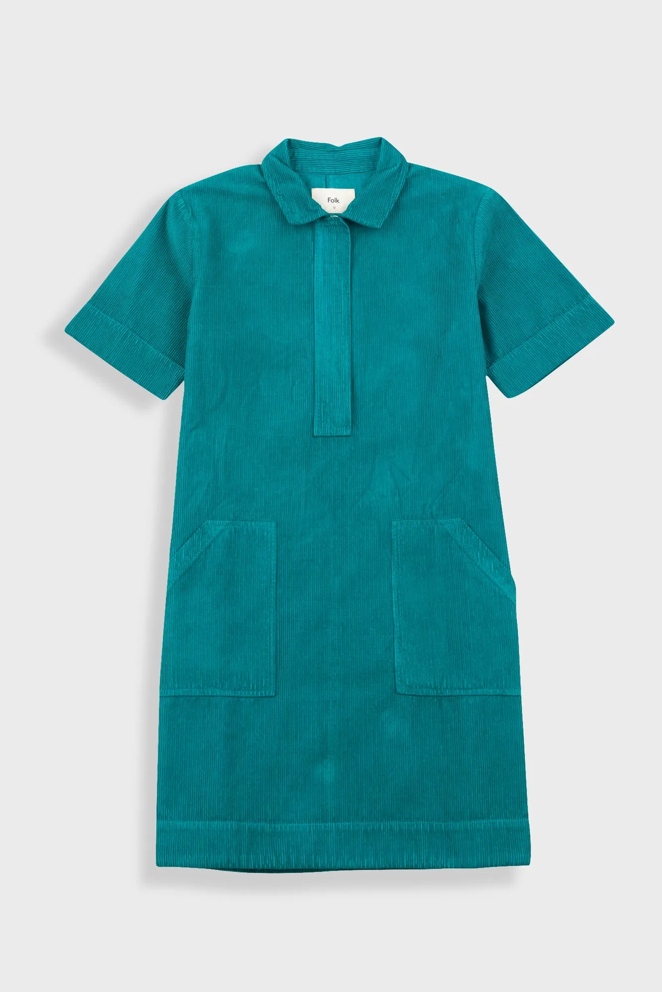 A-Line Zip Dress - Dark Teal sold by Folk