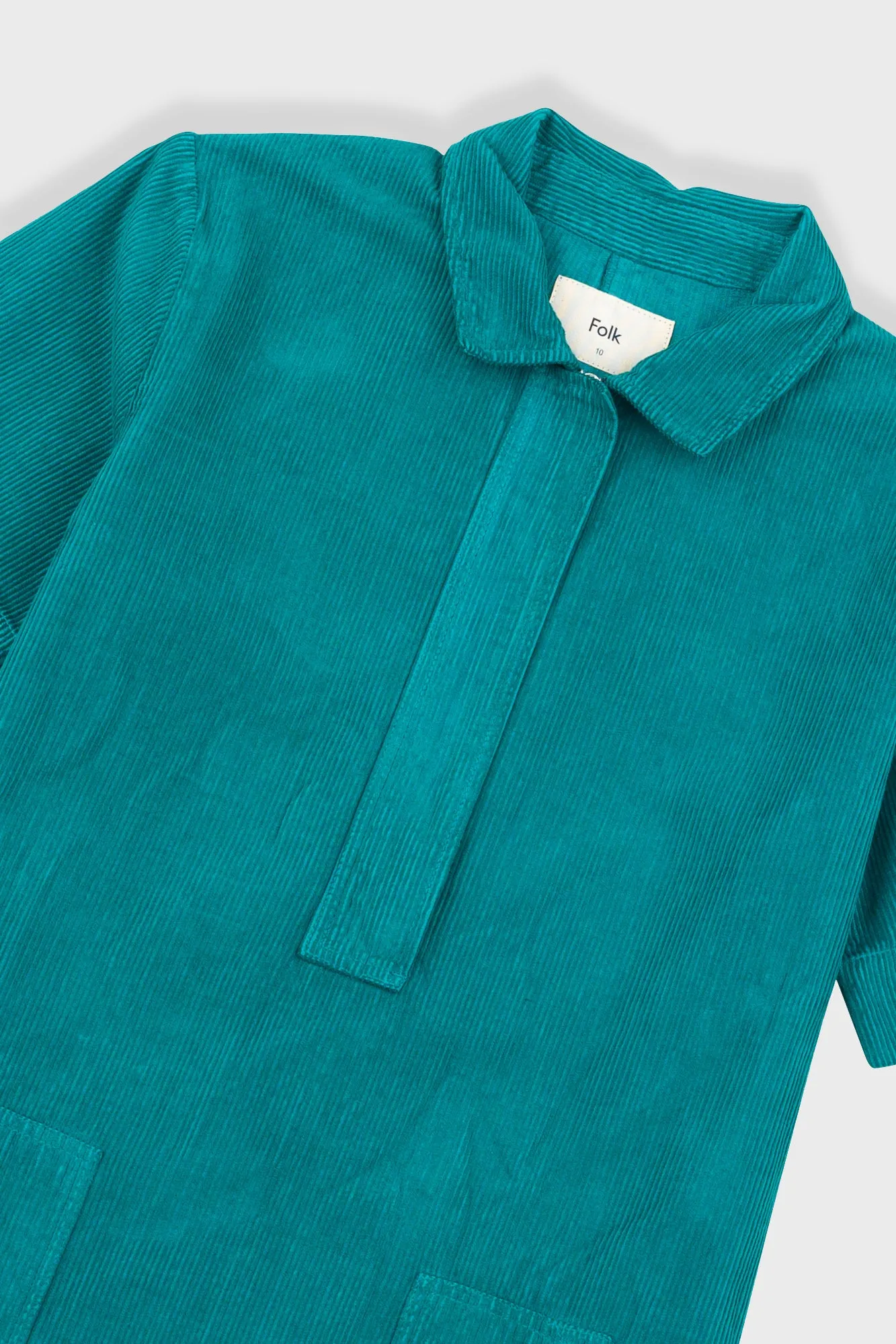 A-Line Zip Dress - Dark Teal sold by Folk product image thumbnail 5