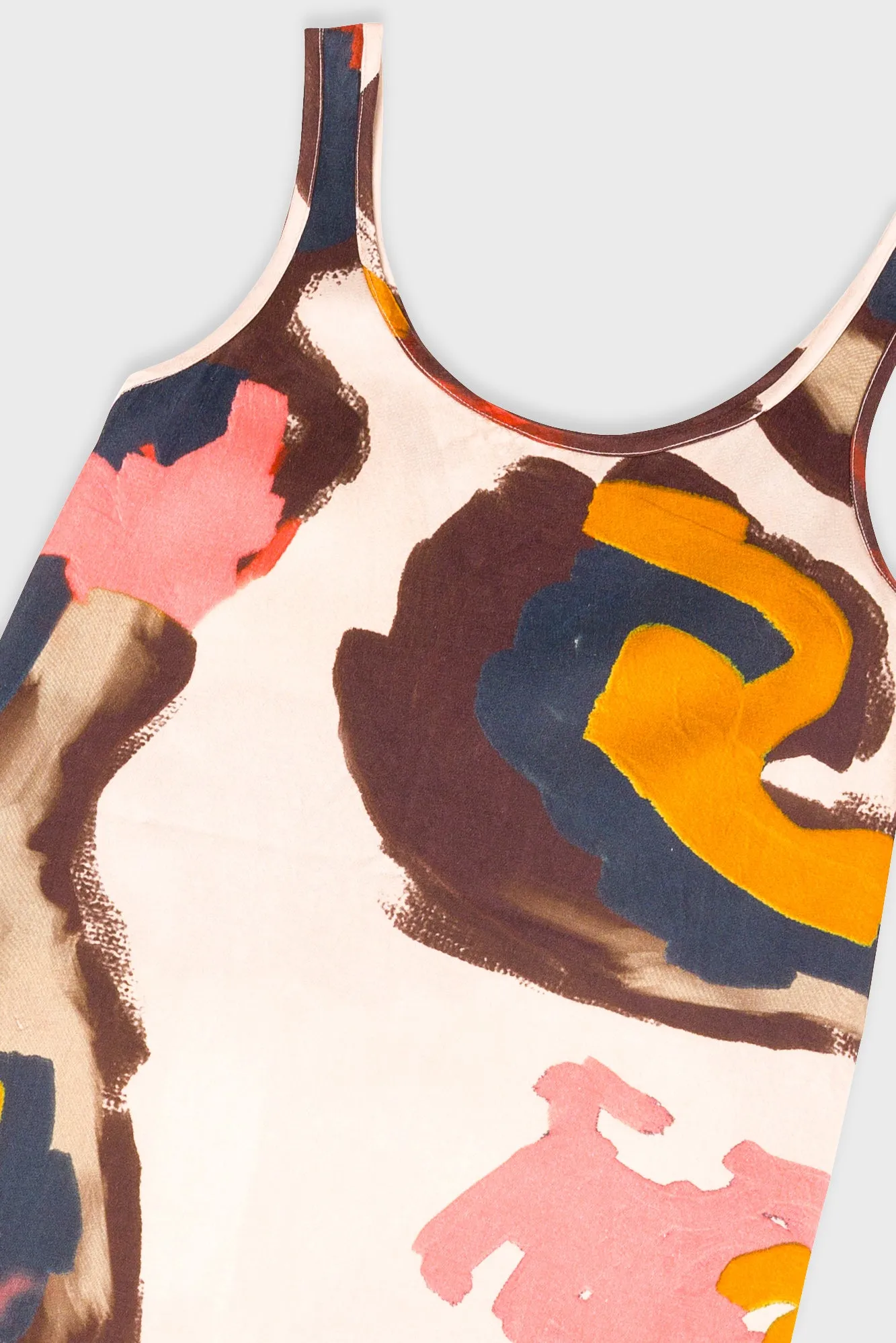 Slip Dress - Impasto Print Satin sold by Folk product image thumbnail 5