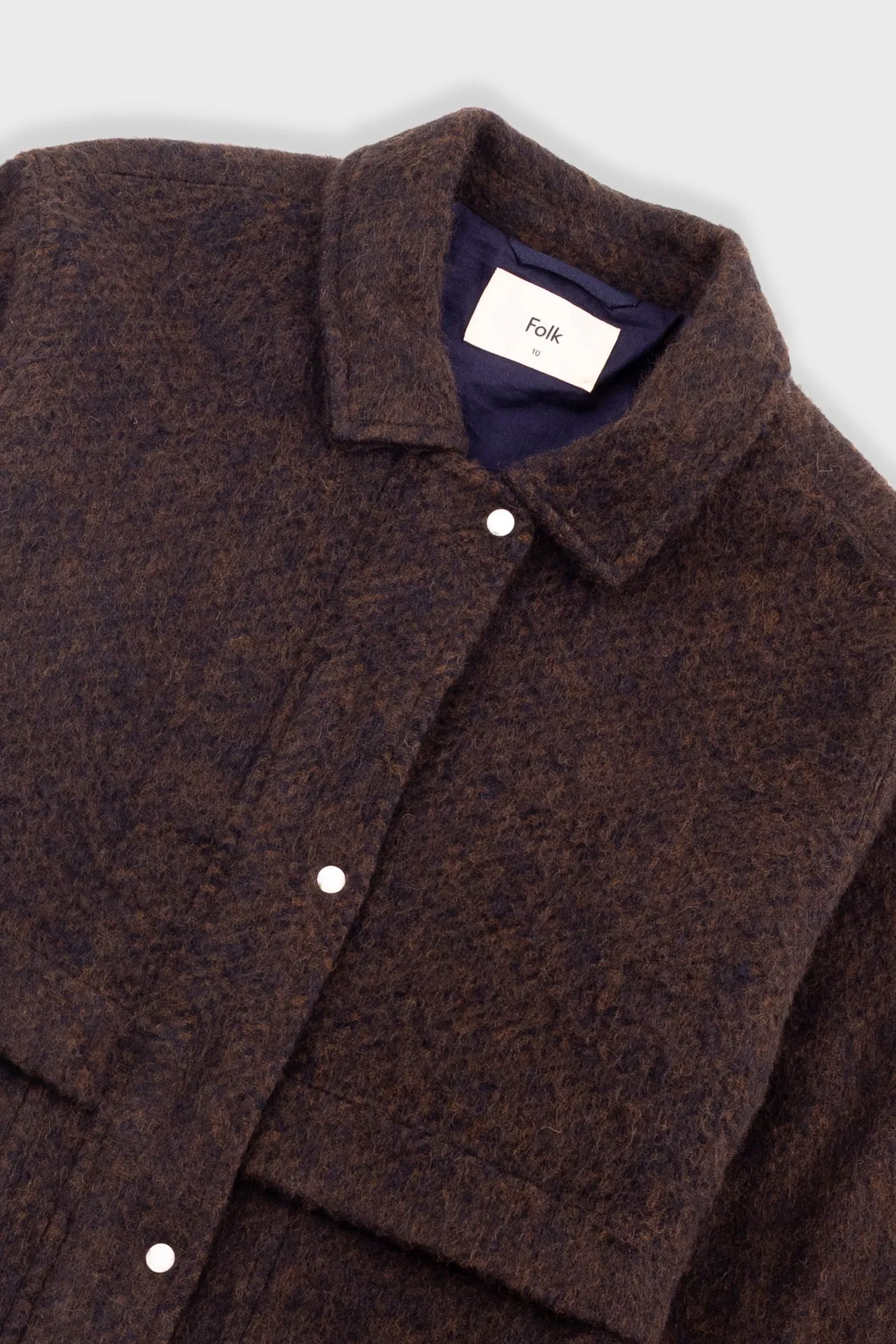 Blouson - Navy Espresso Wool sold by Folk product image thumbnail 5