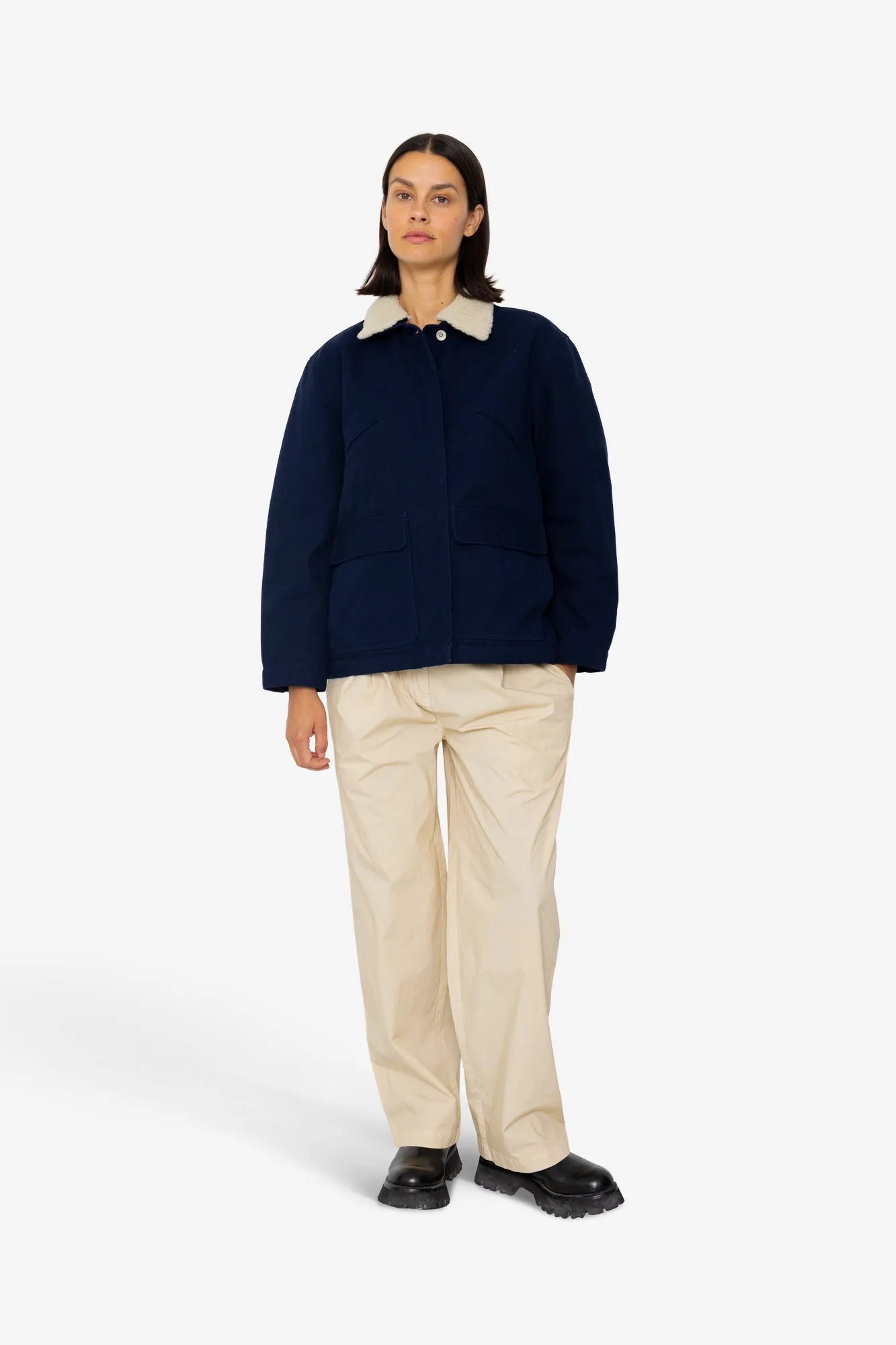Archive Jacket - Navy Twill sold by Folk product image thumbnail 2