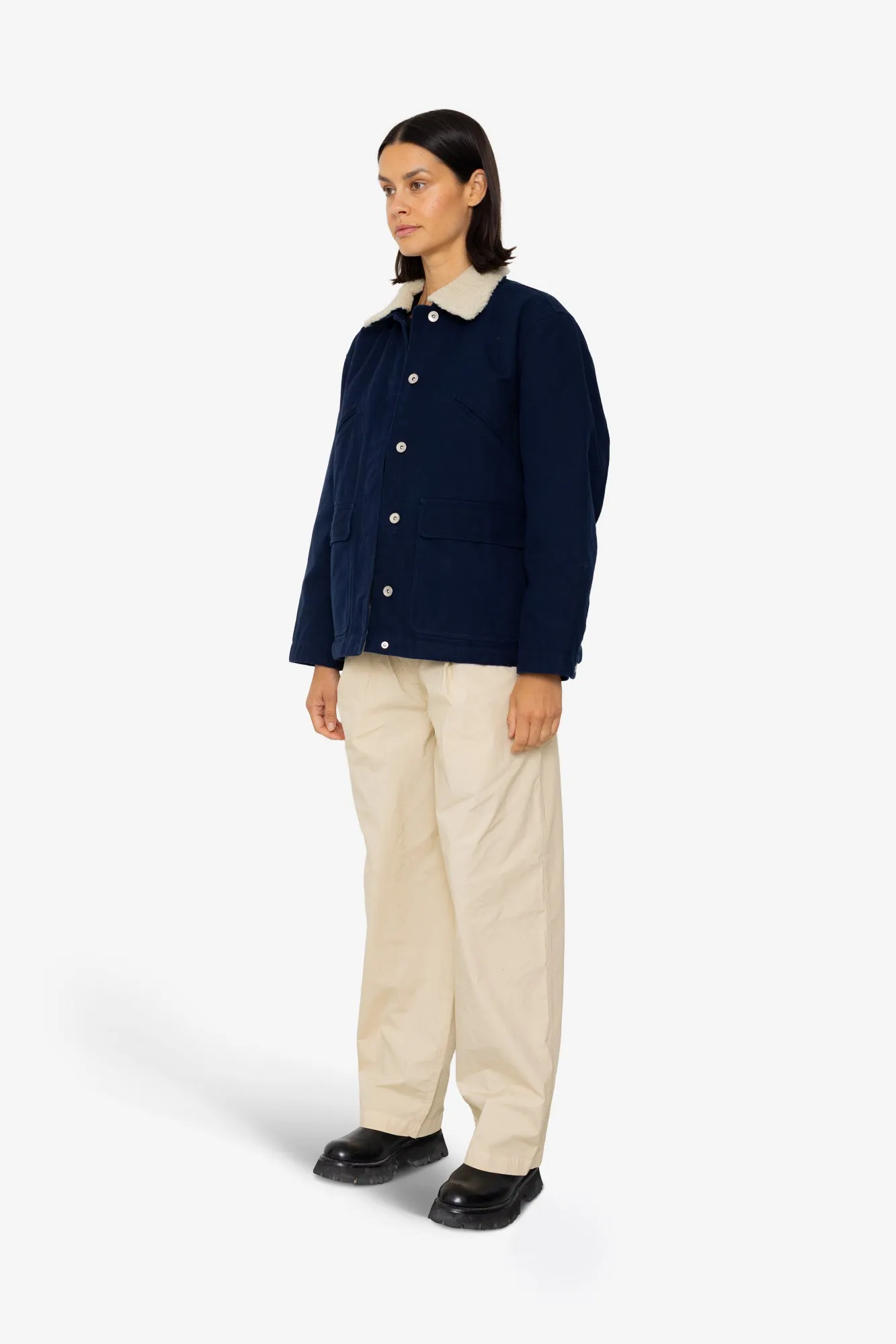 Archive Jacket - Navy Twill sold by Folk product image thumbnail 3