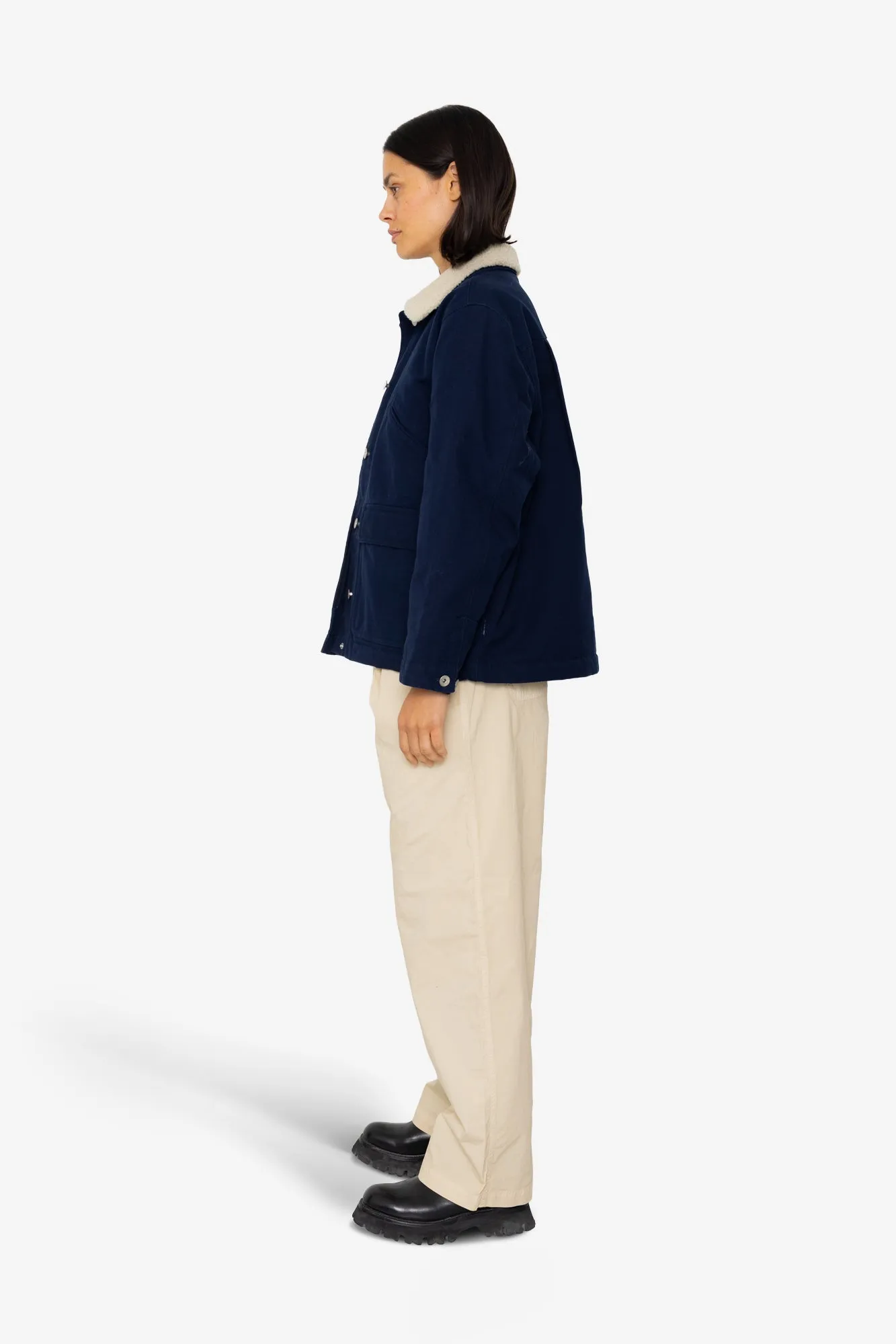 Archive Jacket - Navy Twill sold by Folk product image thumbnail 4