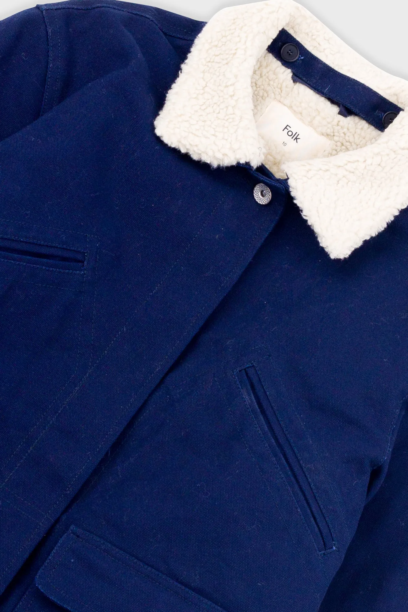 Archive Jacket - Navy Twill sold by Folk product image thumbnail 5