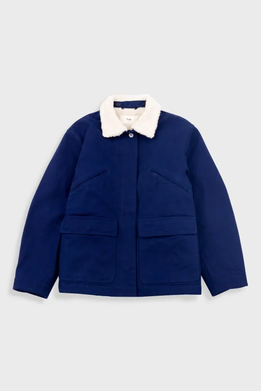 Archive Jacket - Navy Twill sold by Folk