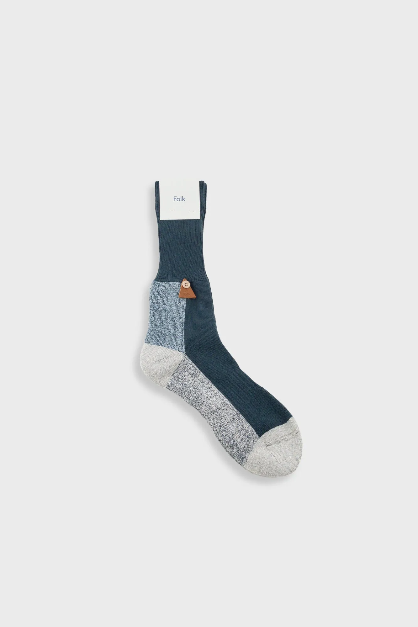 Football Socks - Silver Grey sold by Folk