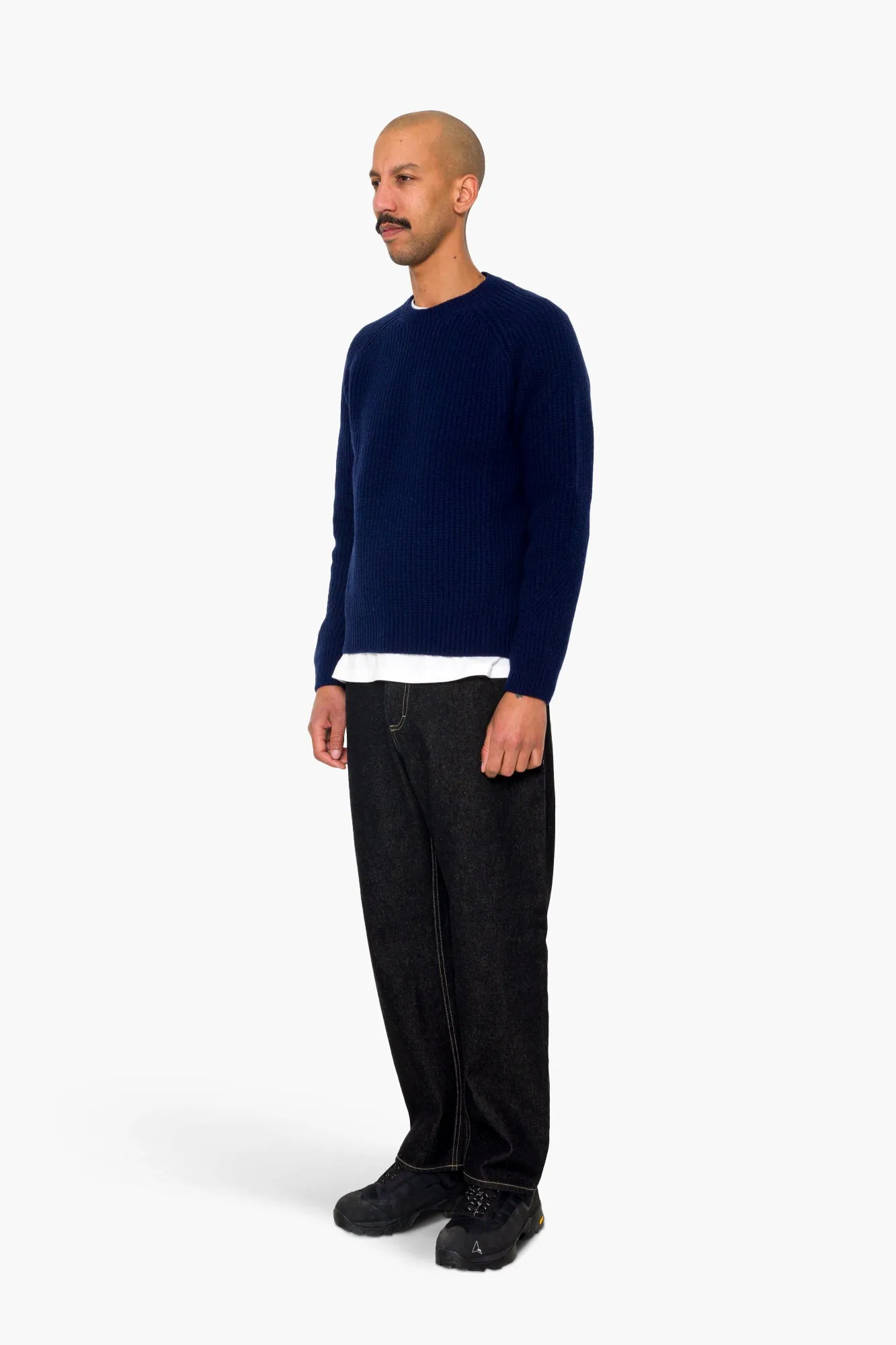 Direction Jumper - Rich Navy sold by Folk product image thumbnail 3