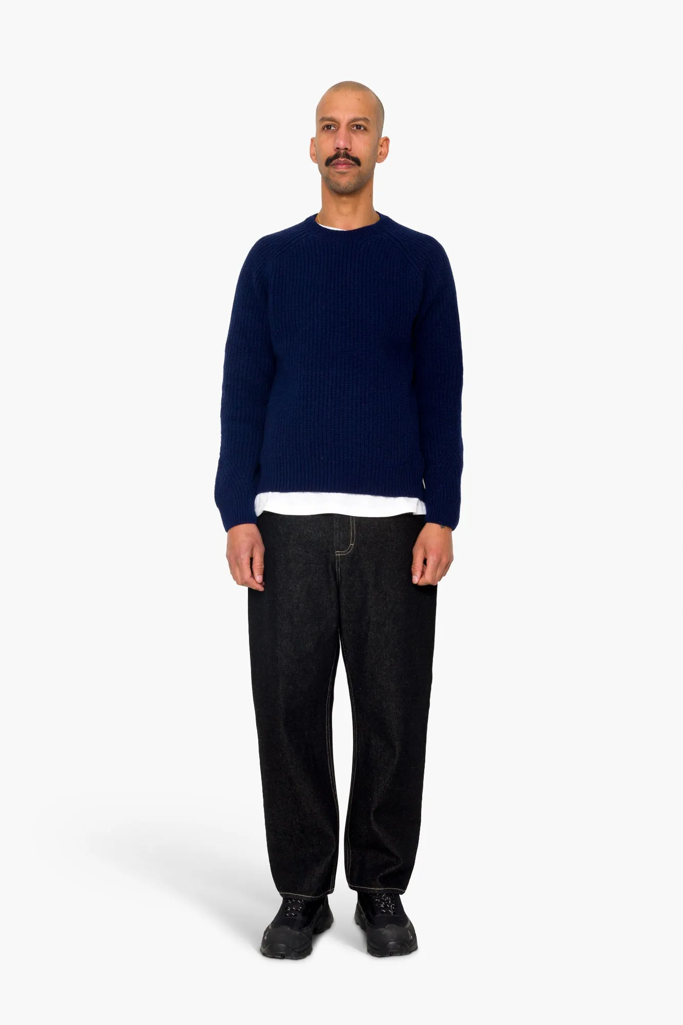 Direction Jumper - Rich Navy sold by Folk product image thumbnail 2