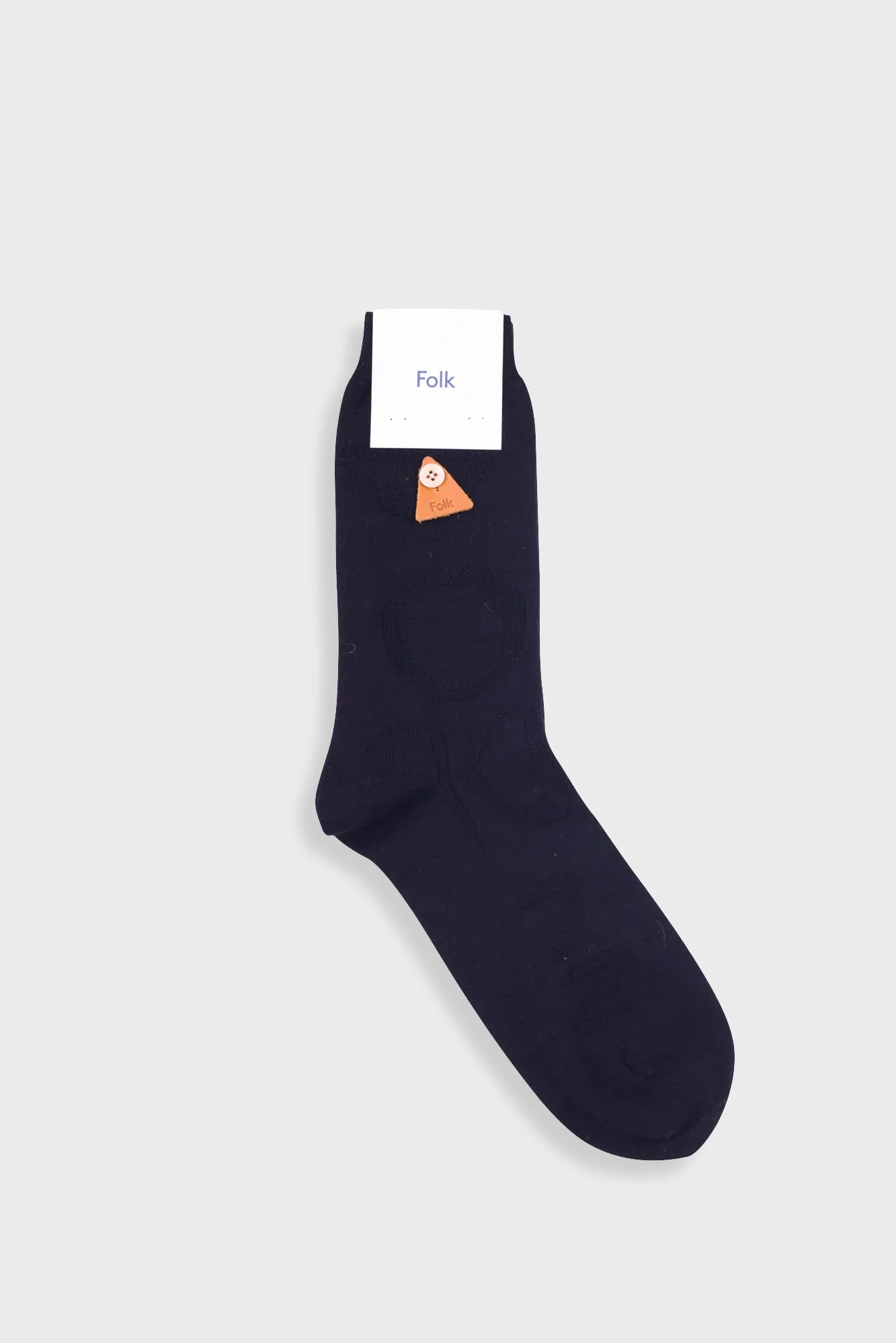 Lightweight Suiting Sock - Black sold by Folk