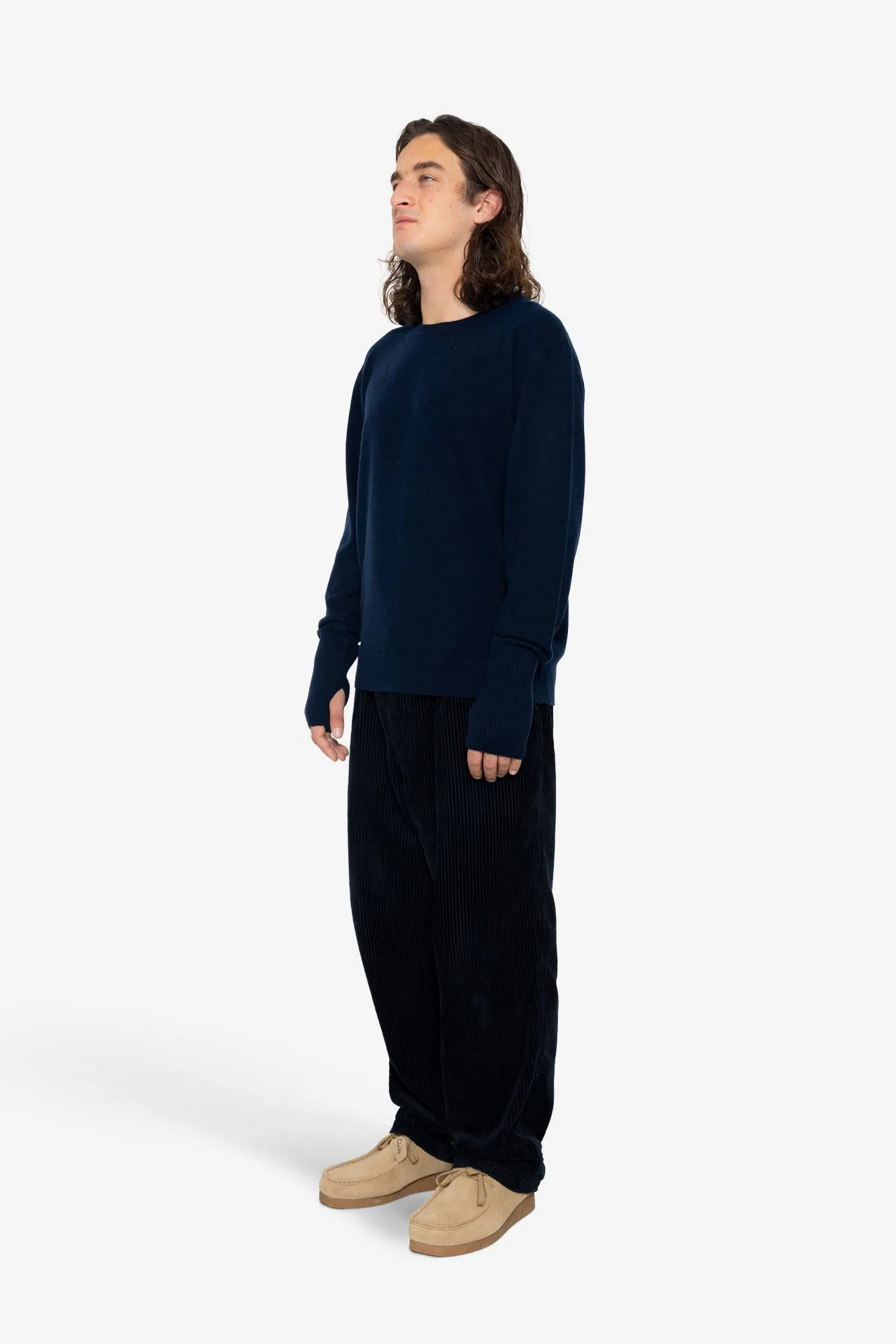 Rib Knit Top - Navy sold by Folk product image thumbnail 3