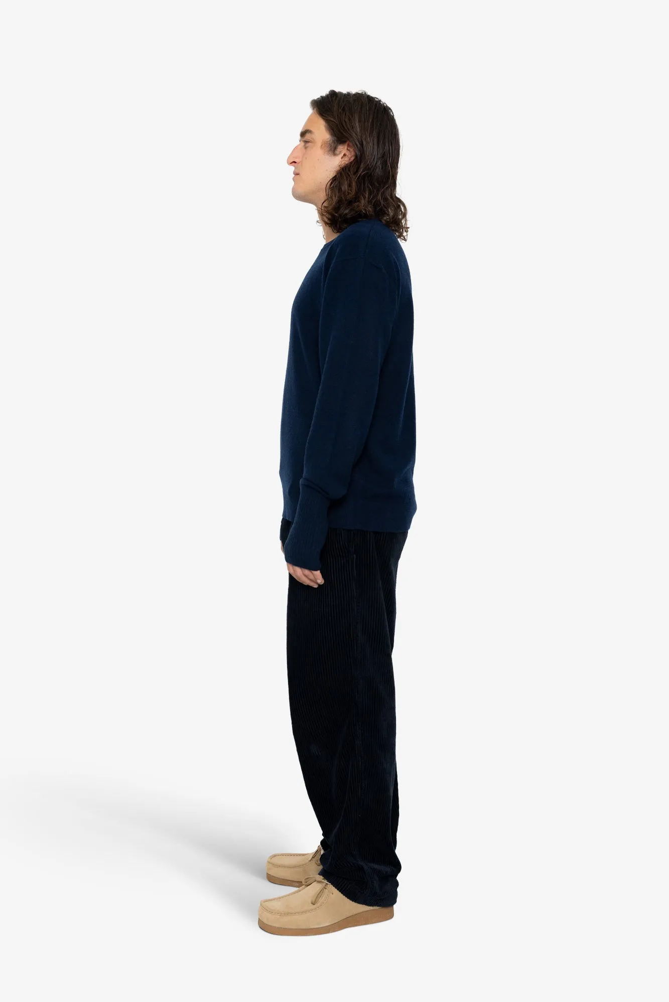 Rib Knit Top - Navy sold by Folk product image thumbnail 4