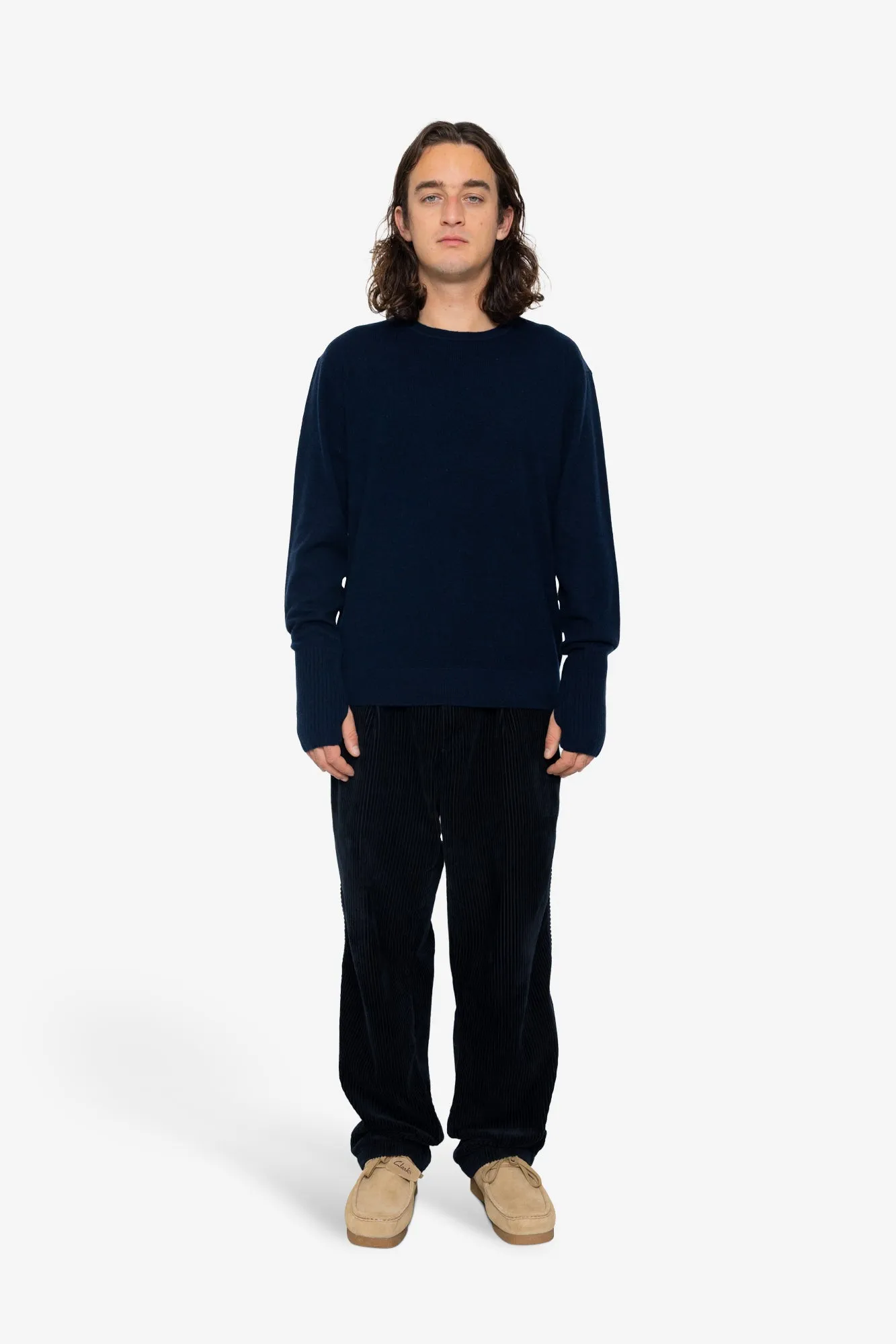 Rib Knit Top - Navy sold by Folk product image thumbnail 2