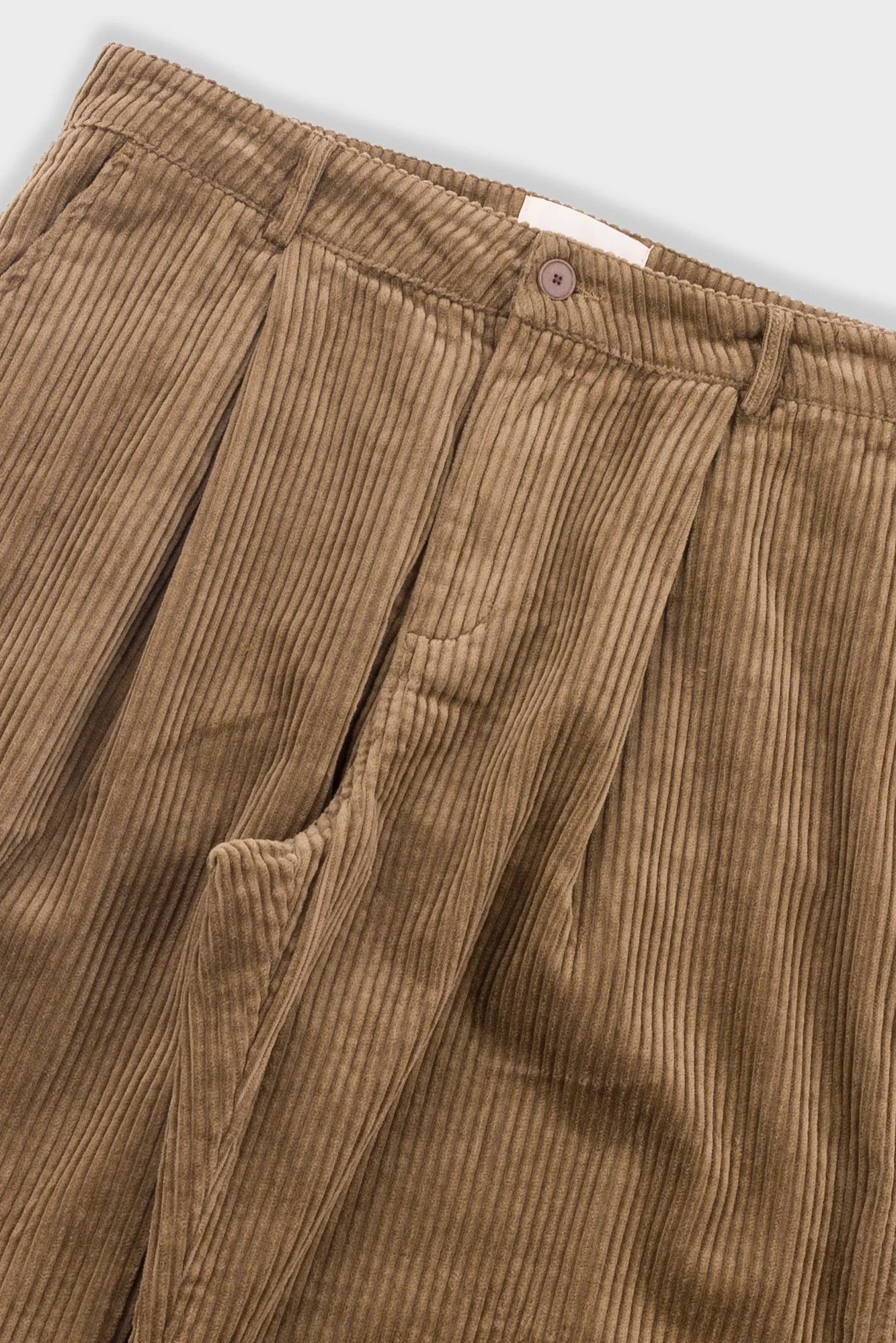 Wide Fit Trouser - Soft Brown Chunky Cord sold by Folk product image thumbnail 5